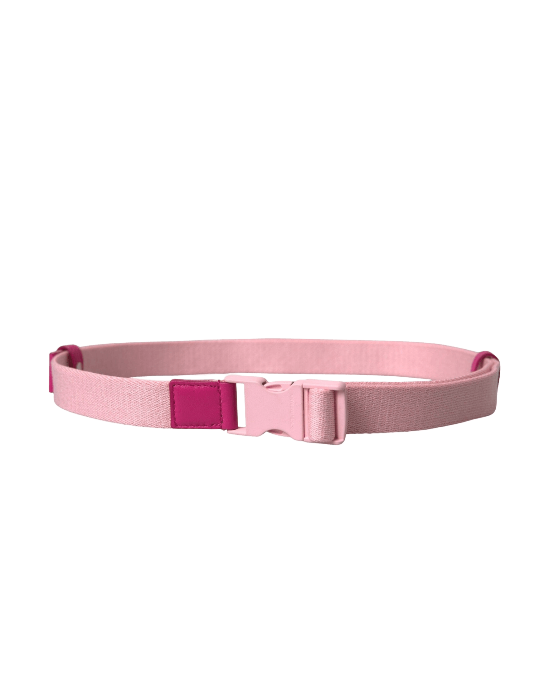Dolce & Gabbana Canvas Stretch Plastic Buckle Women Pink Belt Glam Steals