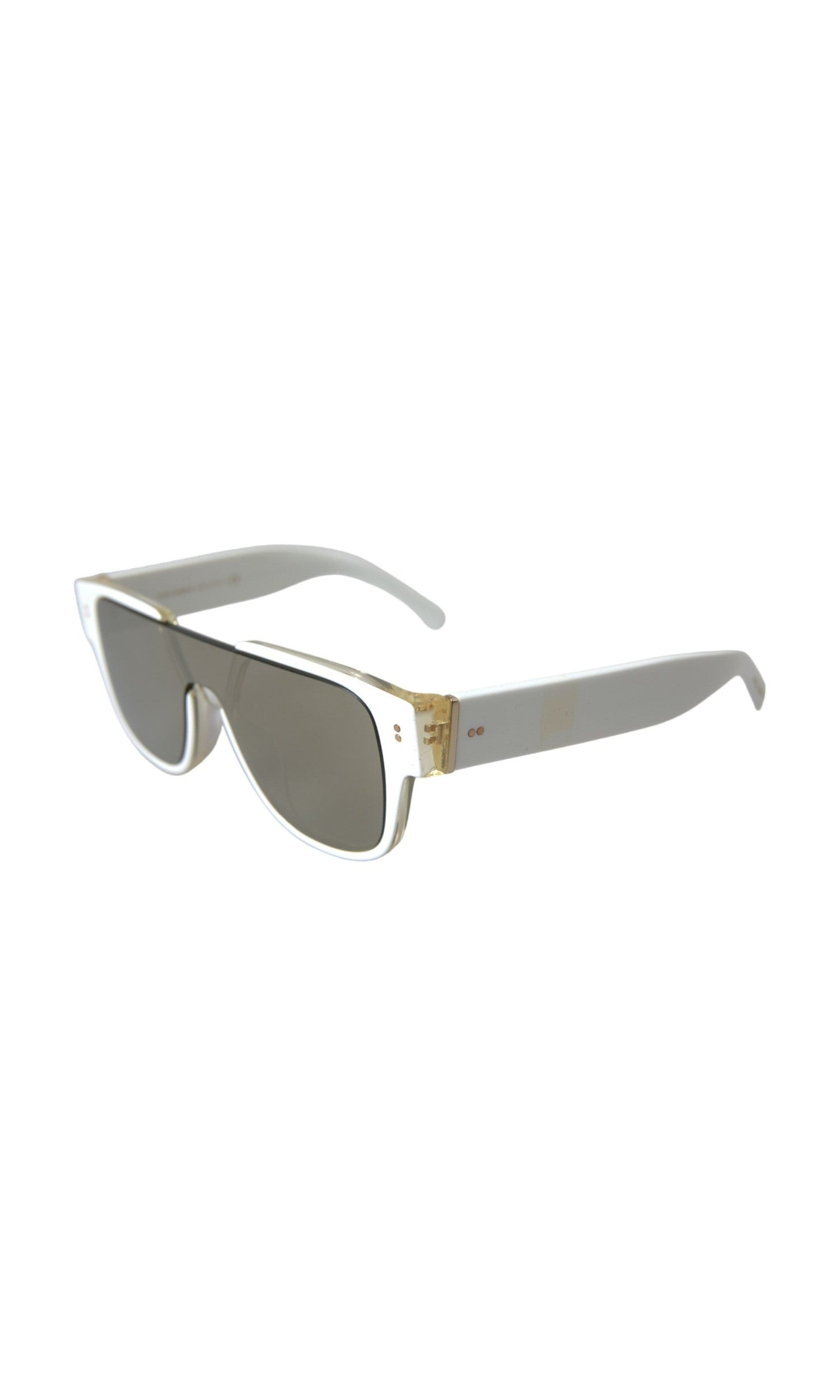 Dolce & Gabbana Chic Acetate Designer White Sunglasses Glam Steals
