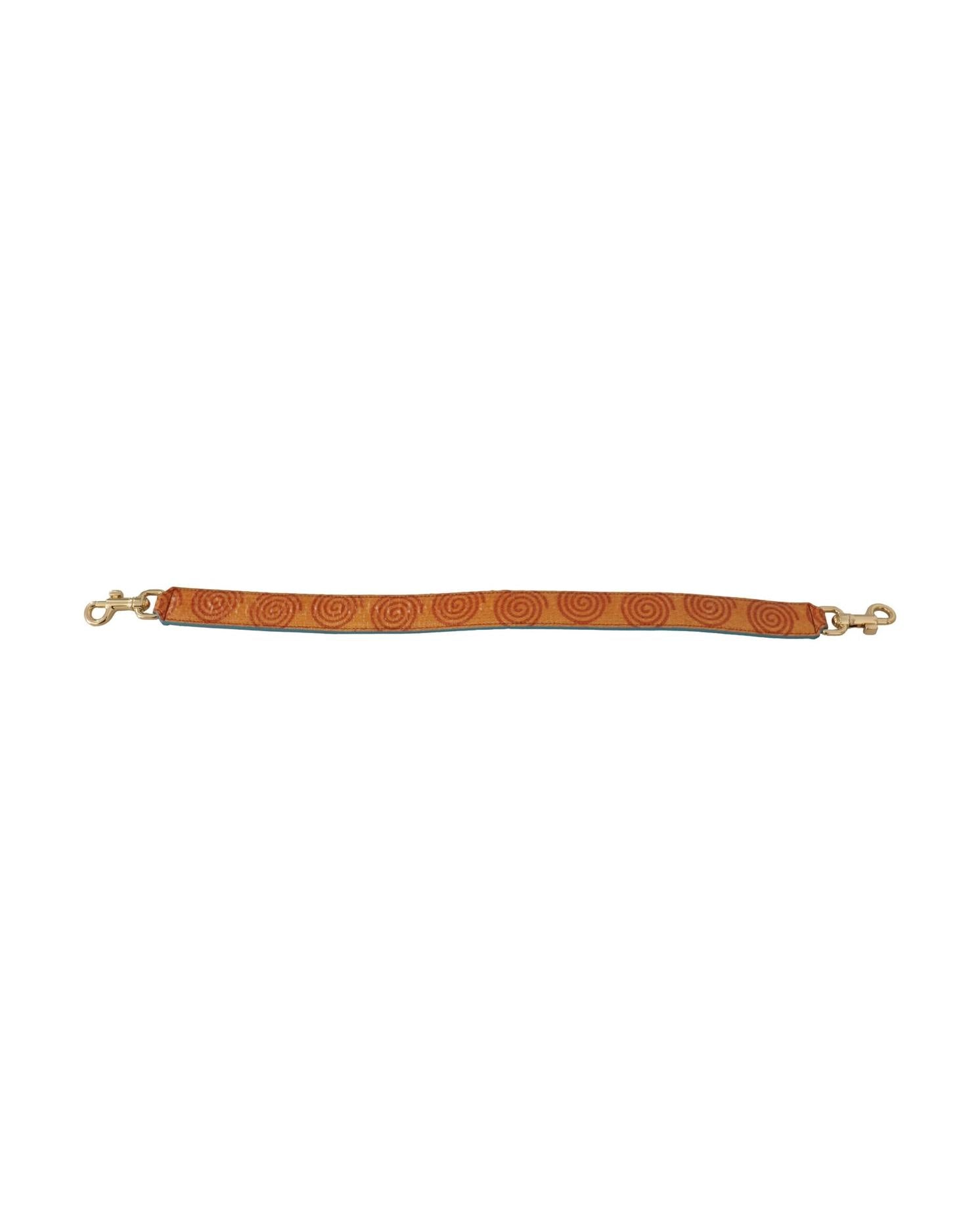 Dolce & Gabbana Chic Leather Shoulder Strap Orange Accessory Glam Steals