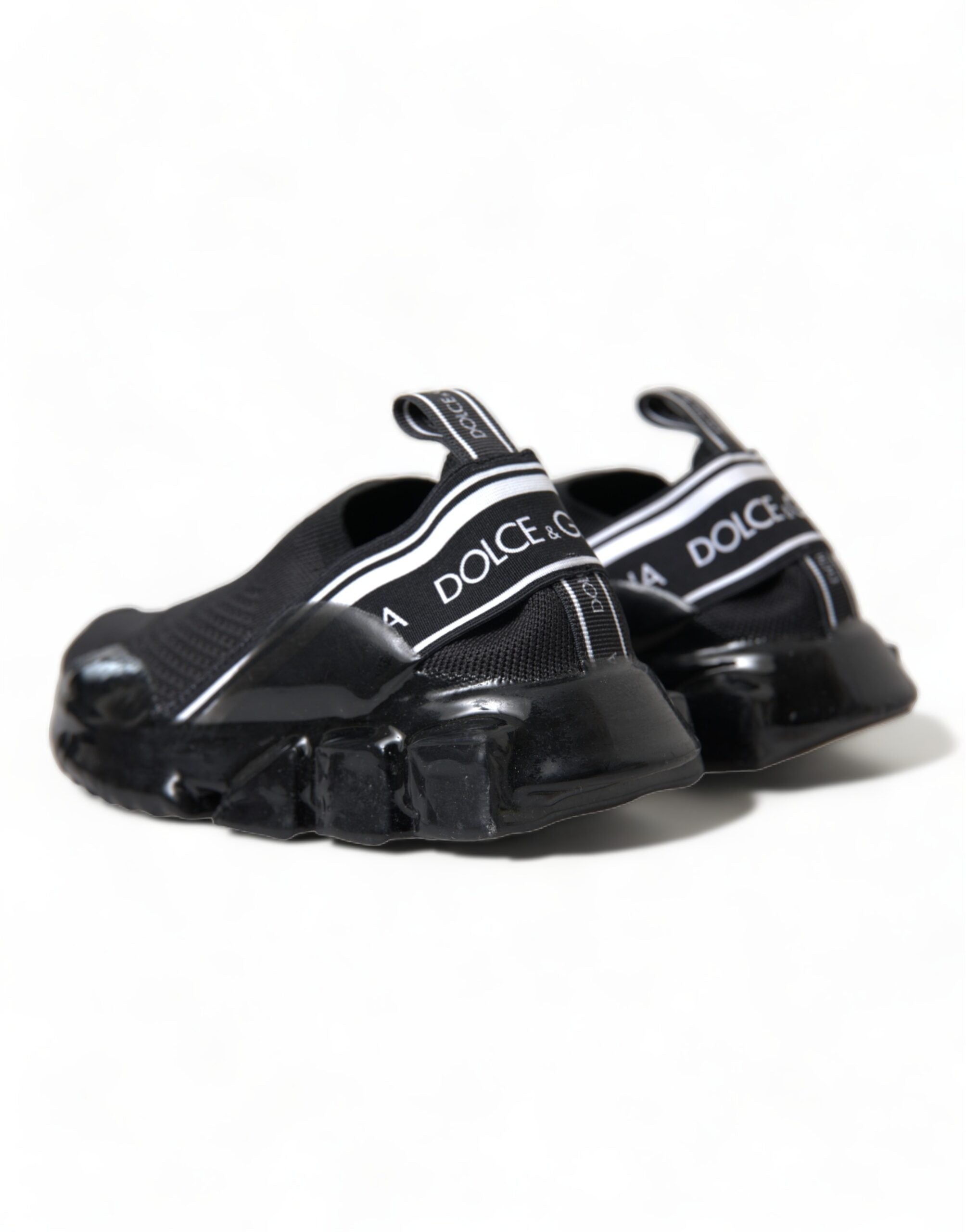 Dolce & Gabbana Chic Monochrome Sorrento Sneakers Glam Steals