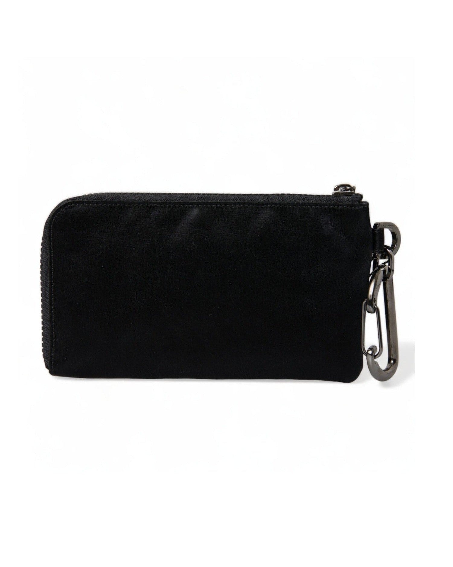 Dolce & Gabbana Chic Nylon-Leather Designer Pouch Glam Steals