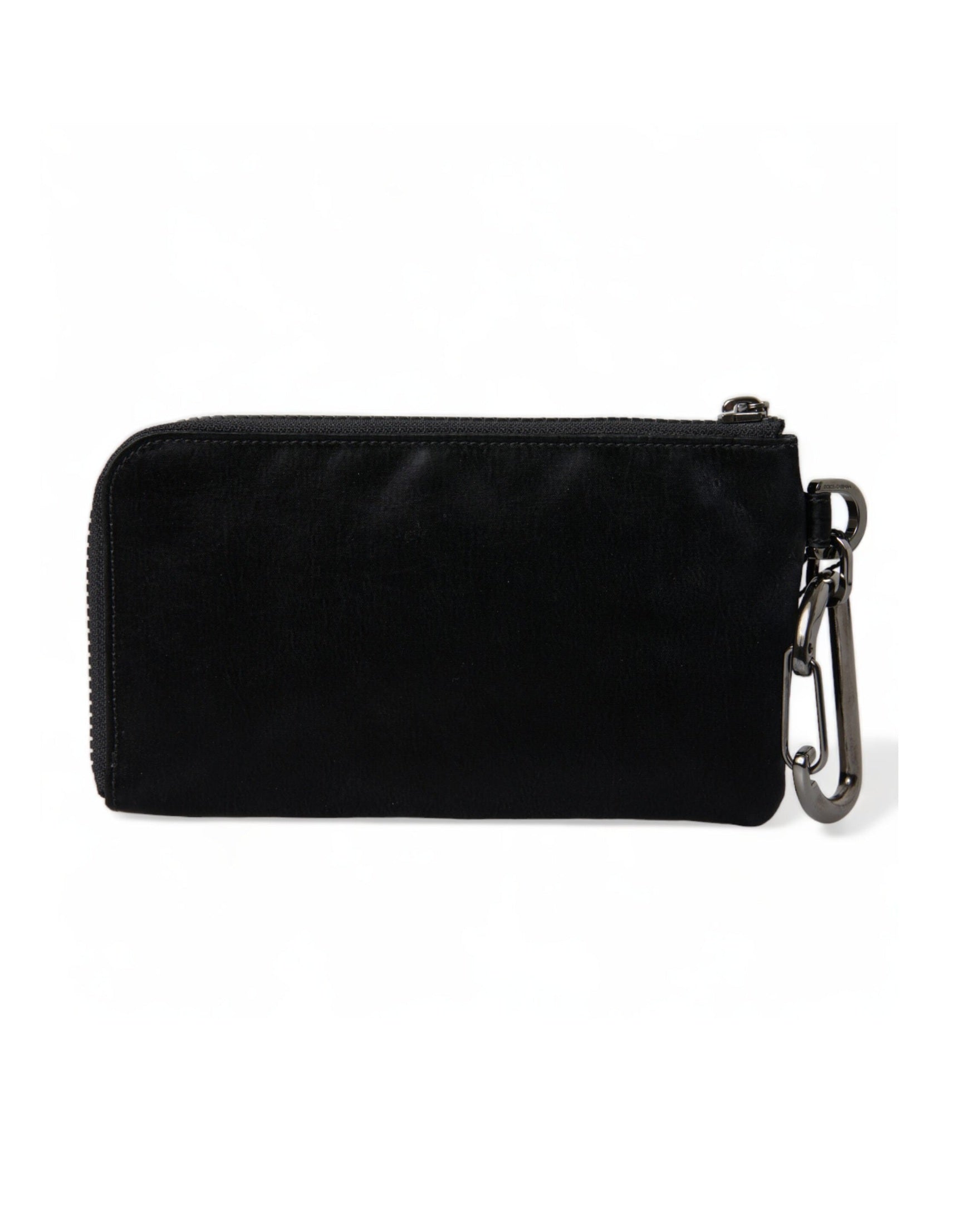 Dolce & Gabbana Chic Nylon-Leather Designer Pouch Glam Steals