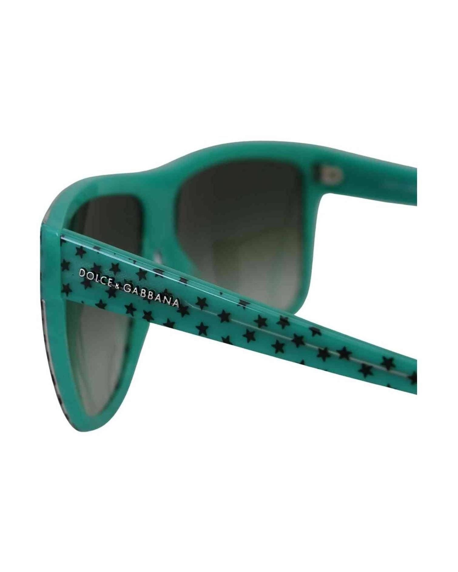 Dolce & Gabbana Chic Square Sunglasses With Star Pattern Glam Steals