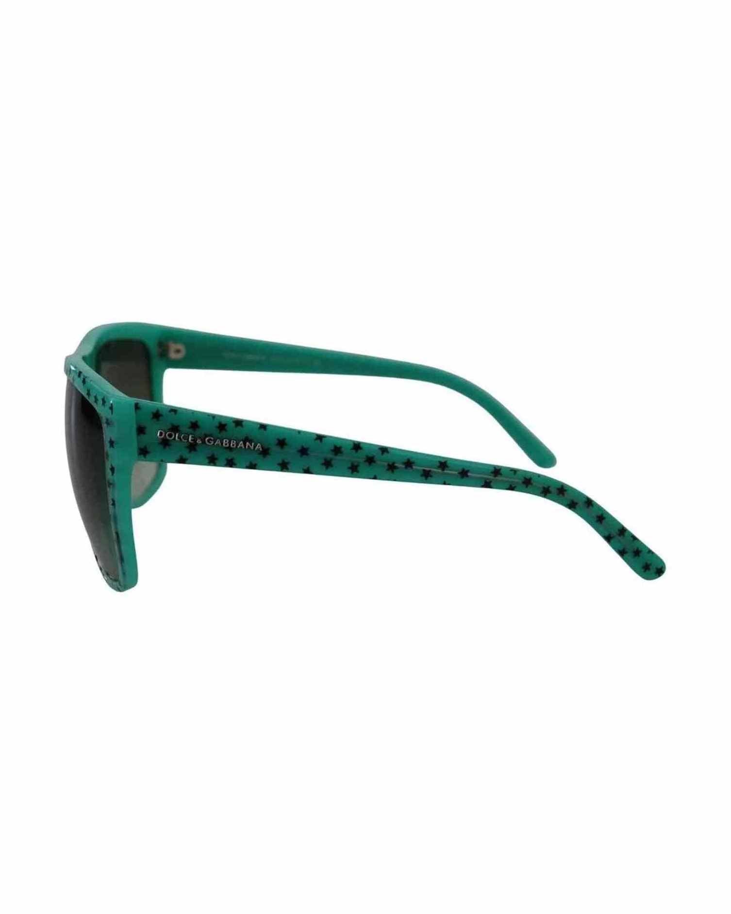 Dolce & Gabbana Chic Square Sunglasses With Star Pattern Glam Steals