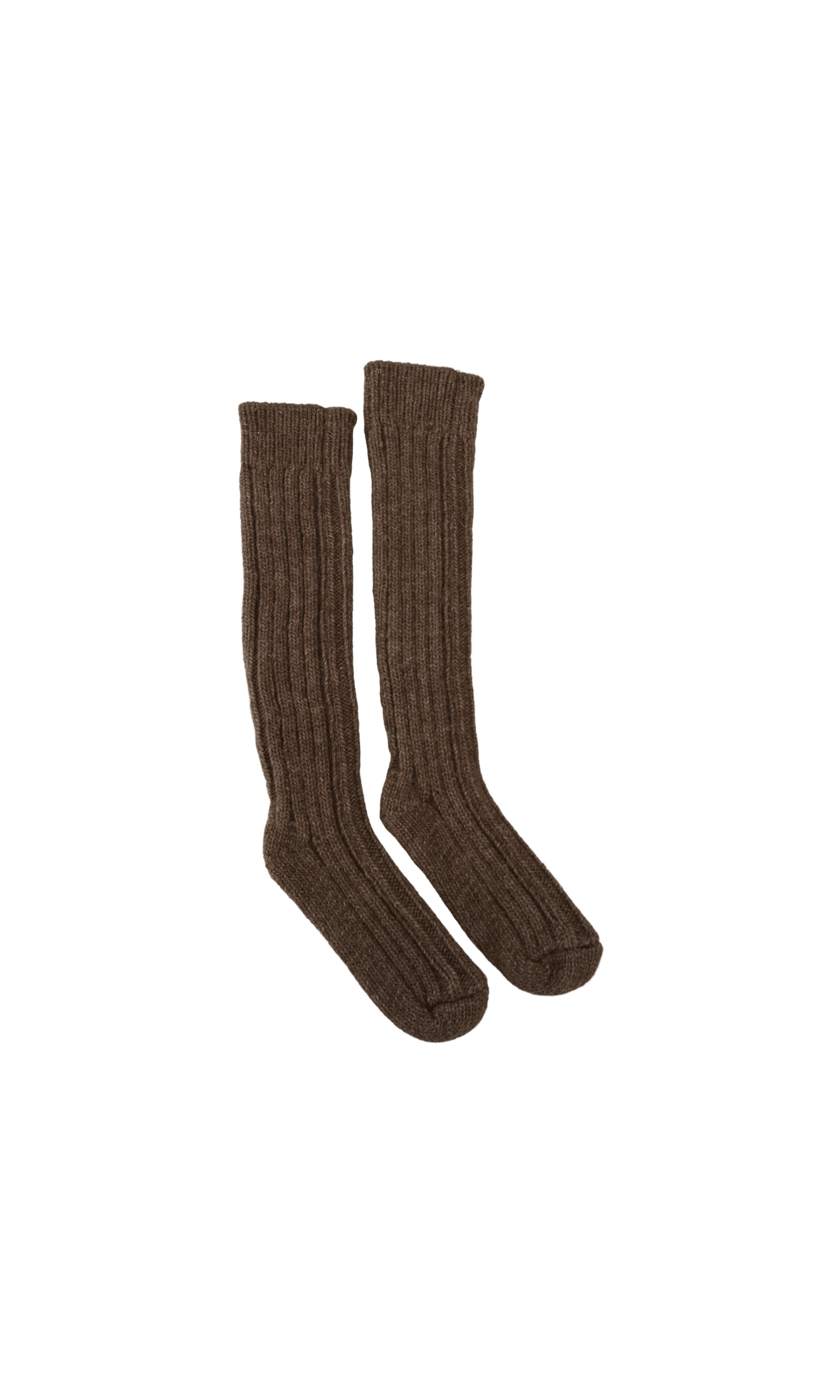 Dolce & Gabbana Chic Wool Blend Over-Calf Brown Socks Glam Steals