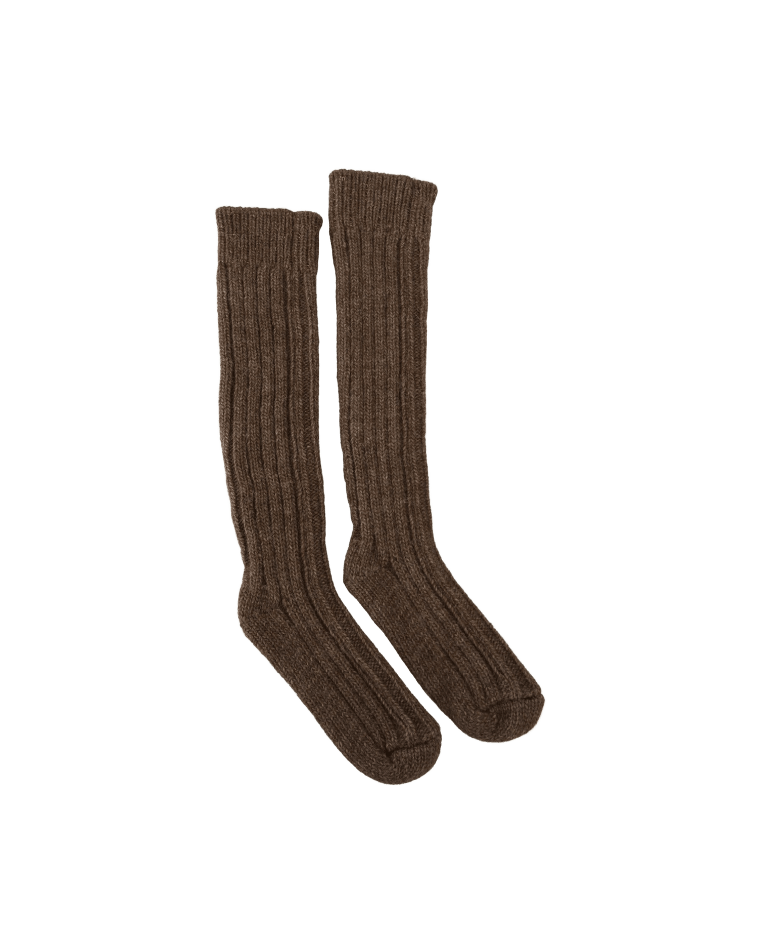 Dolce & Gabbana Brown Chic Wool Blend Over-Calf Socks Socks