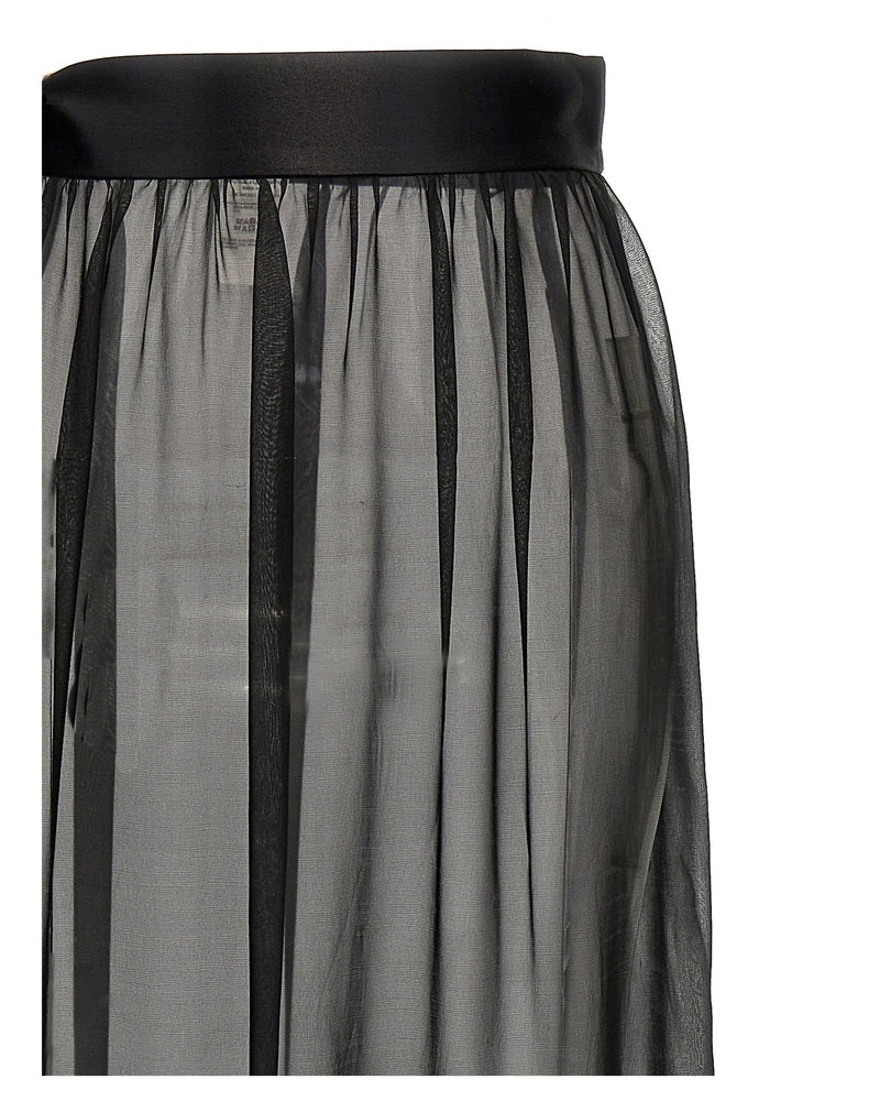 Dolce & Gabbana Chiffon Long Skirt Glam Steals