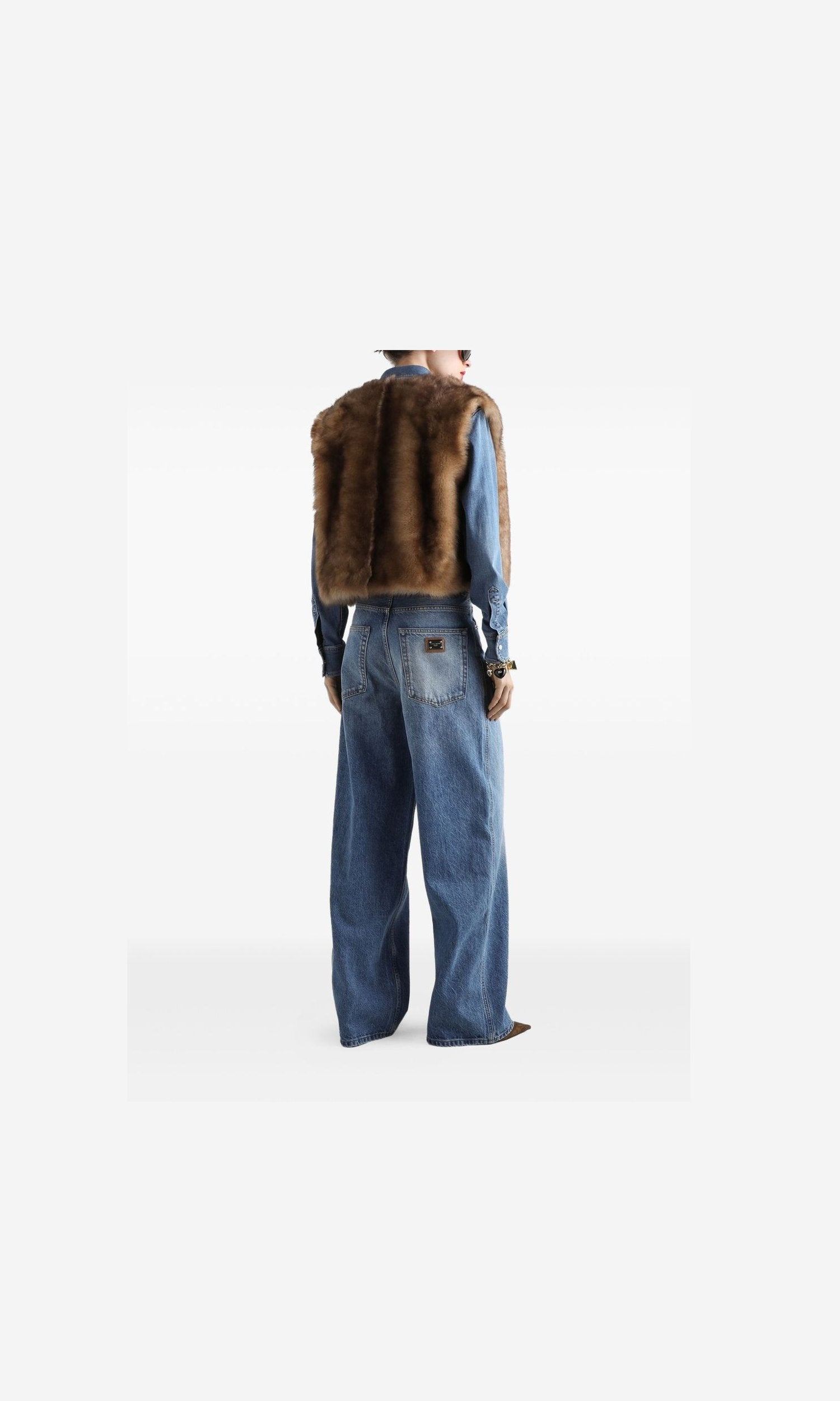 Dolce & Gabbana Clear Blue Jeans Glam Steals