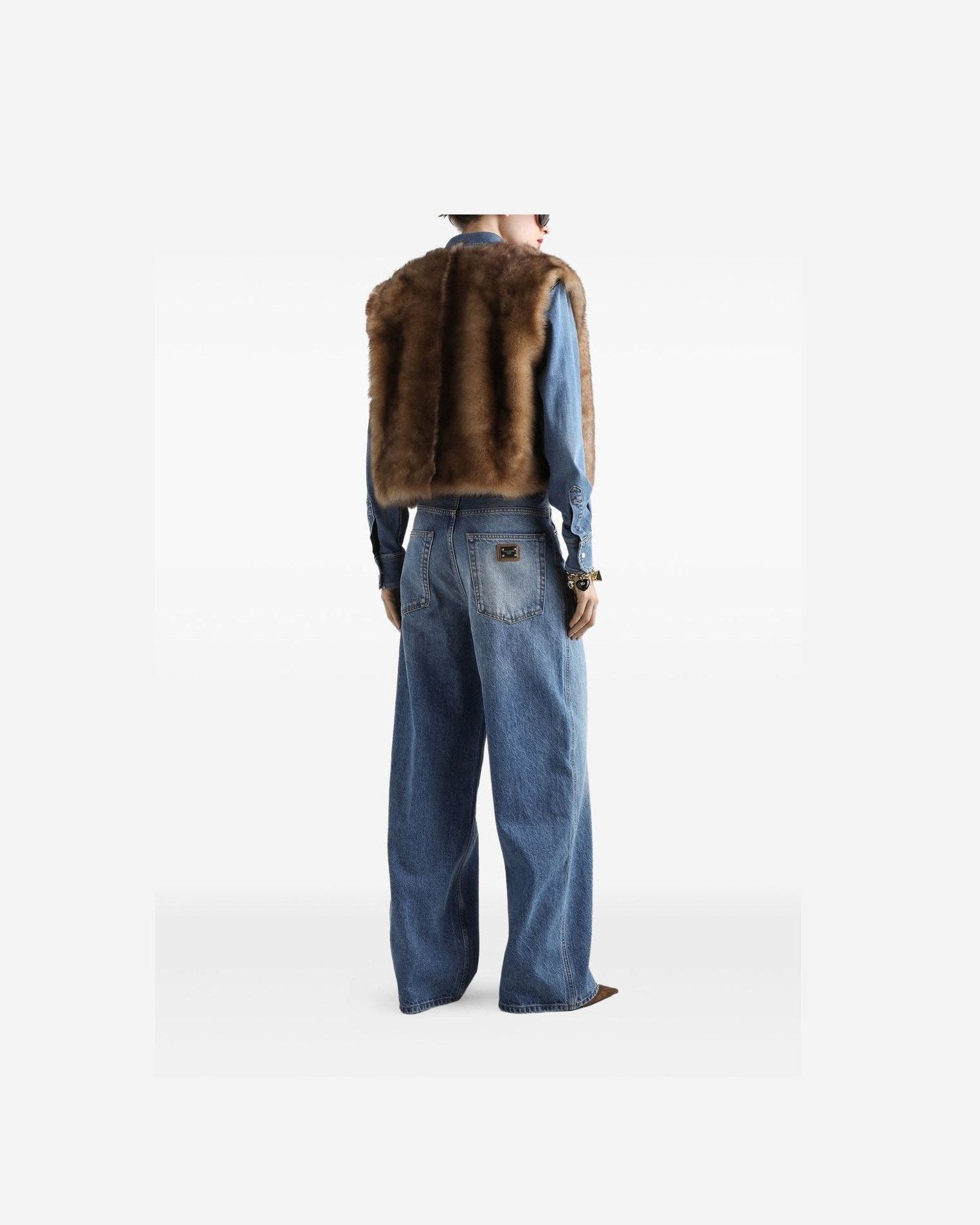 Dolce & Gabbana Clear Blue Jeans Glam Steals