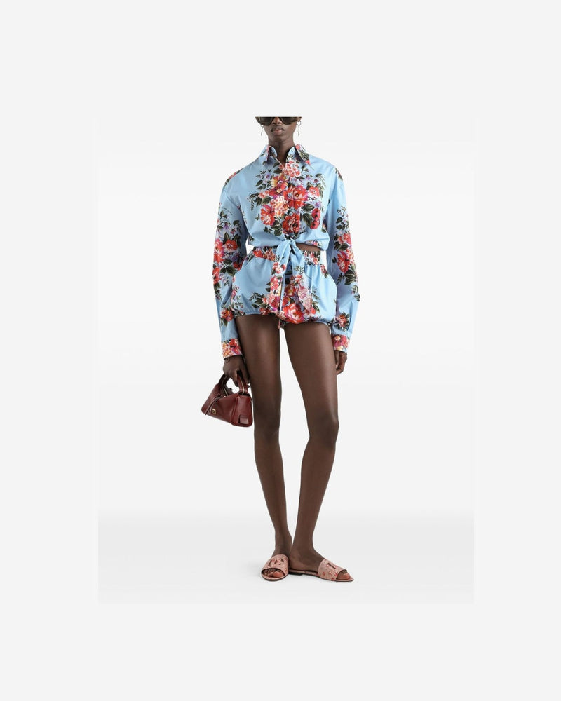 Dolce & Gabbana Clear Blue Shirt Glam Steals