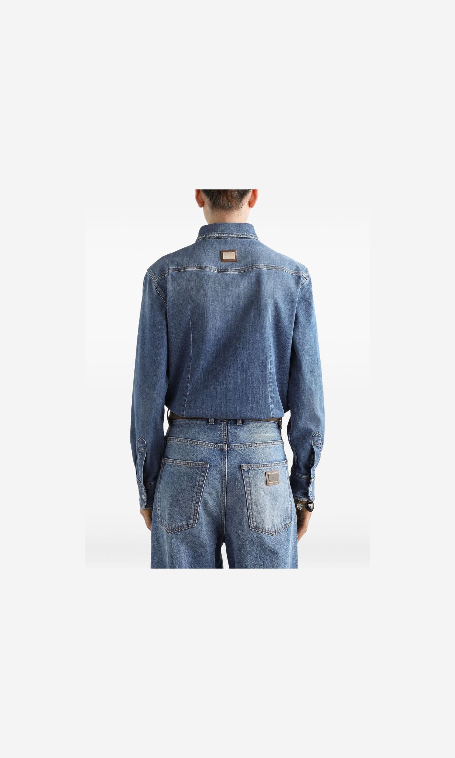Dolce & Gabbana Clear Blue Shirt Glam Steals