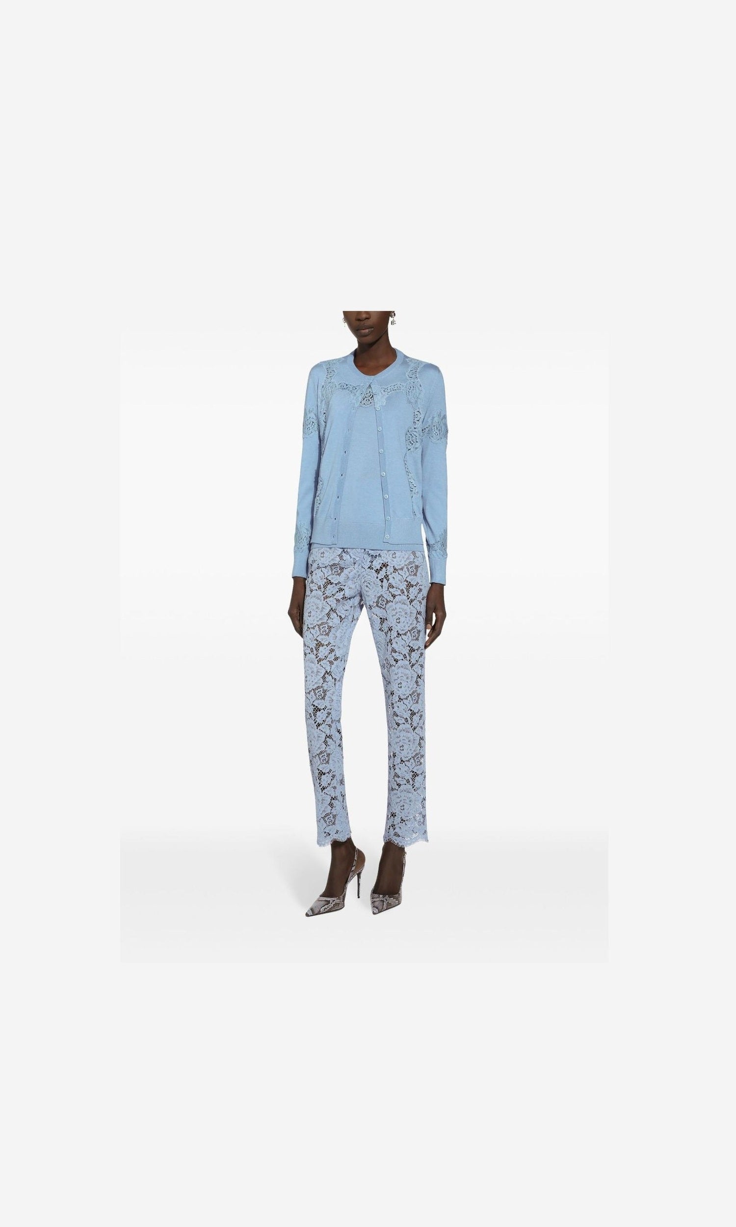 Dolce & Gabbana Clear Blue Trouser Glam Steals