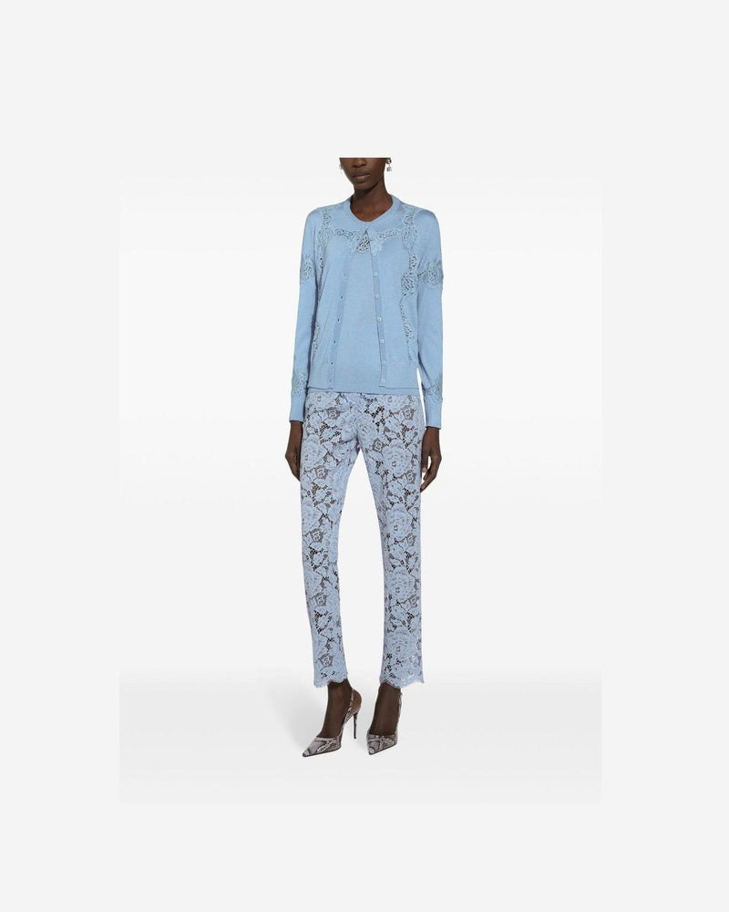 Dolce & Gabbana Clear Blue Trouser Glam Steals