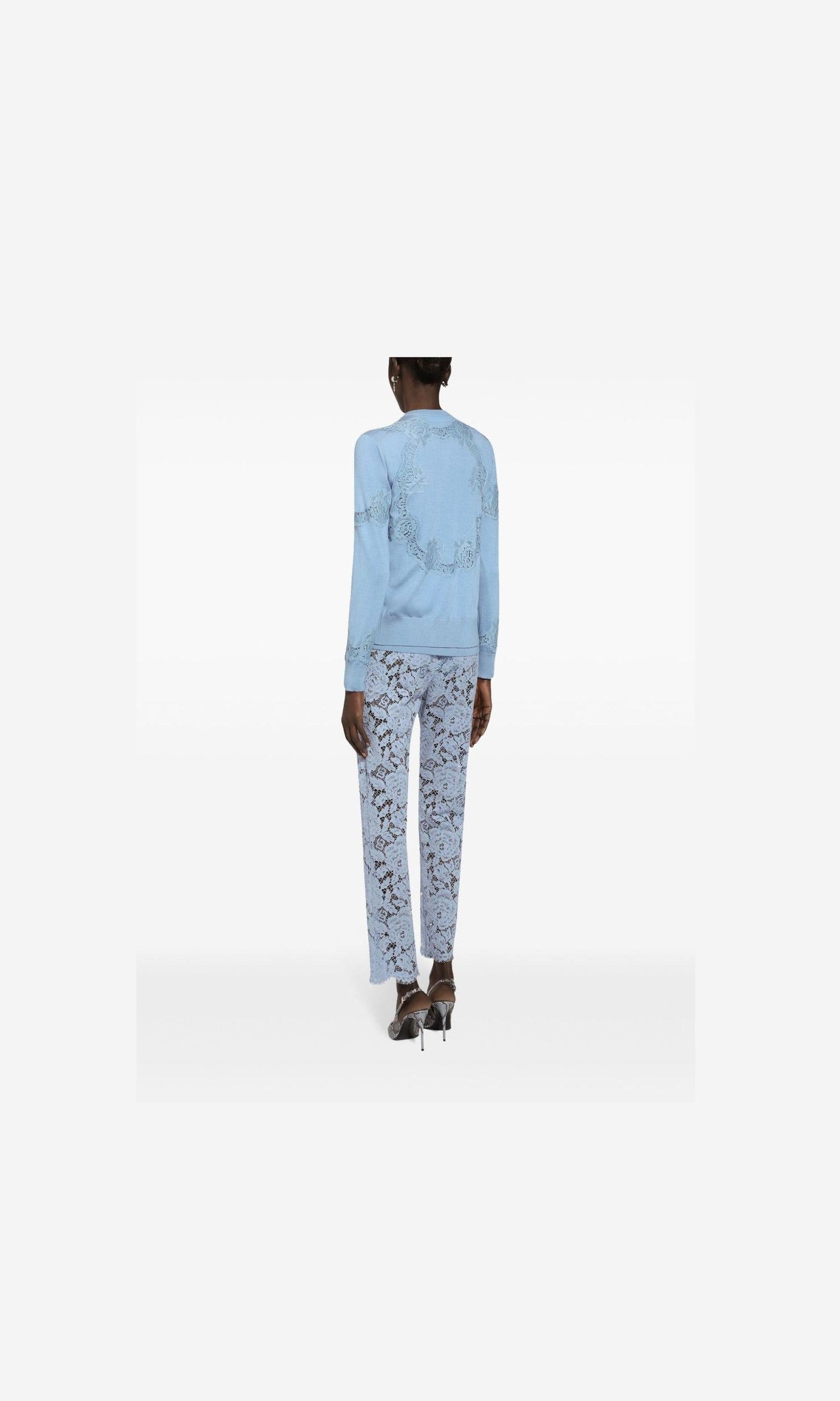 Dolce & Gabbana Clear Blue Trouser Glam Steals