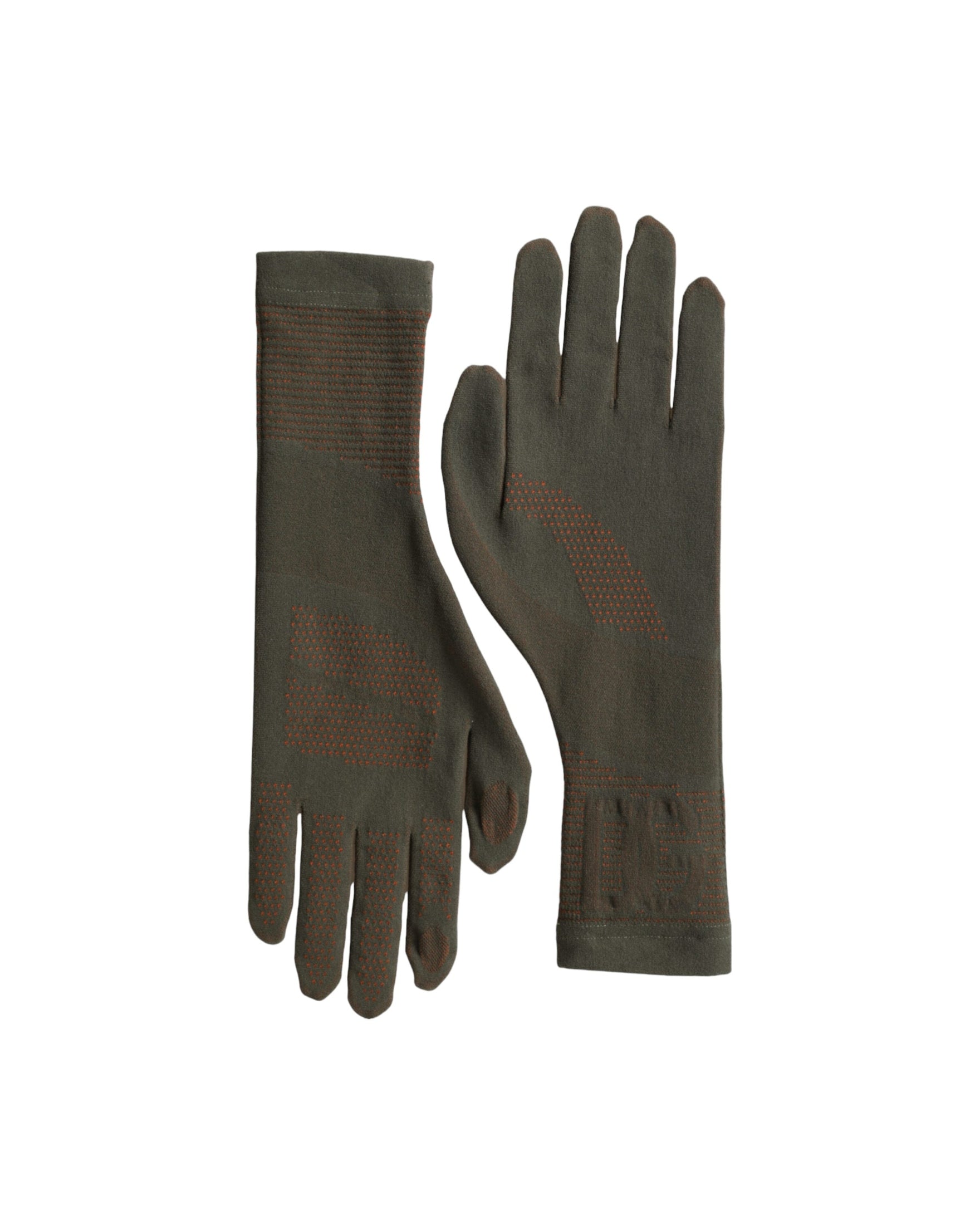 Dolce & Gabbana Cotton Stretch Wrist Length Brown Gloves Glam Steals