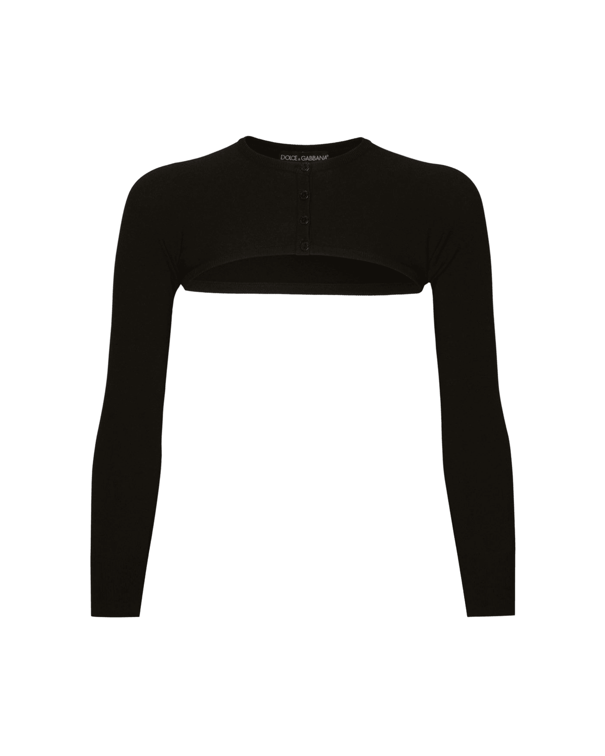 Dolce & Gabbana Cropped Button Fastening Cardigan Glam Steals