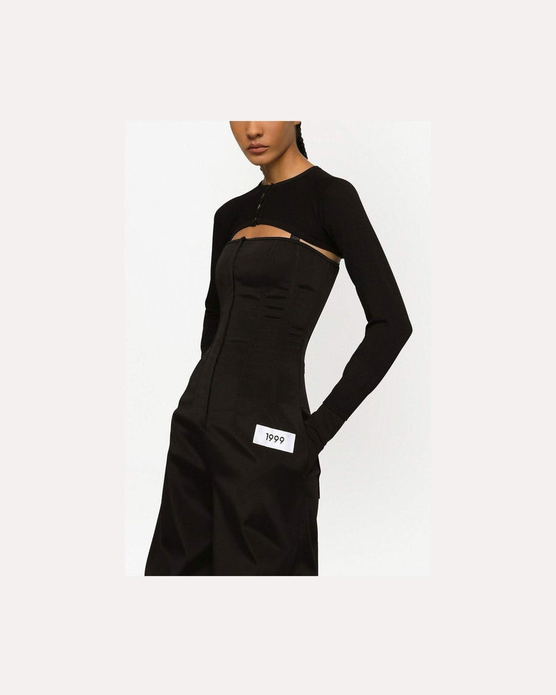 Dolce & Gabbana Cropped Button Fastening Cardigan Glam Steals