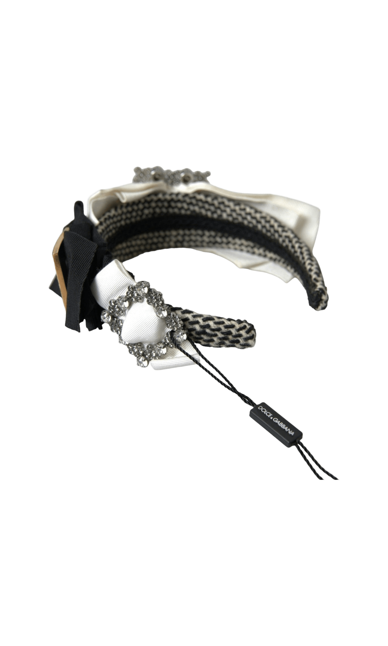 Dolce & Gabbana Crystal Embellished Women Headband Multicolor Diadem Glam Steals