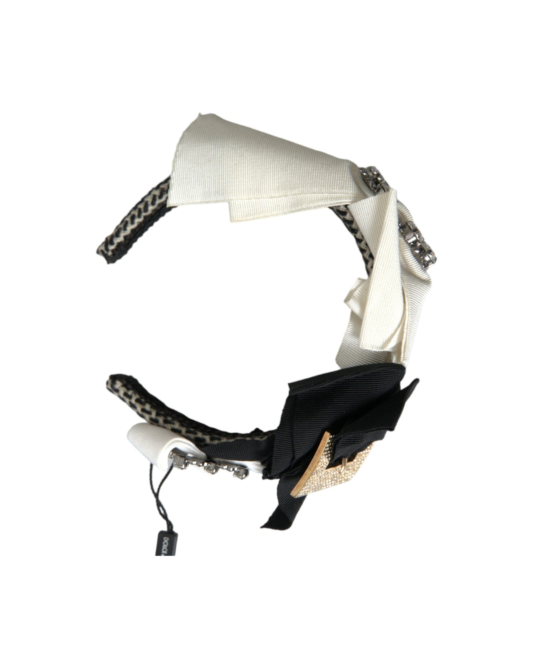 Dolce & Gabbana Crystal Embellished Women Headband Multicolor Diadem Glam Steals