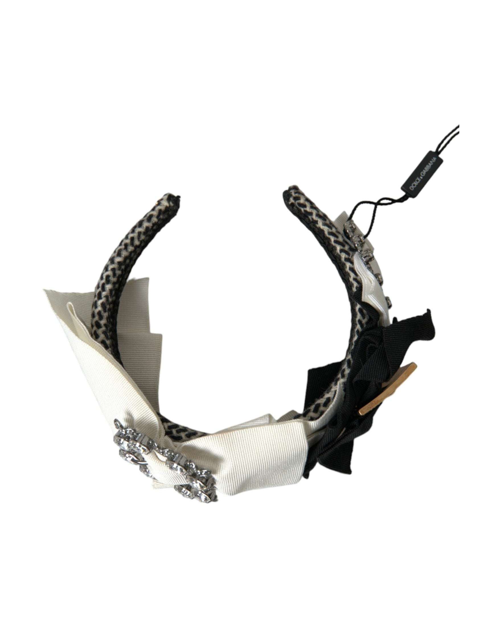 Dolce & Gabbana Crystal Embellished Women Headband Multicolor Diadem Glam Steals