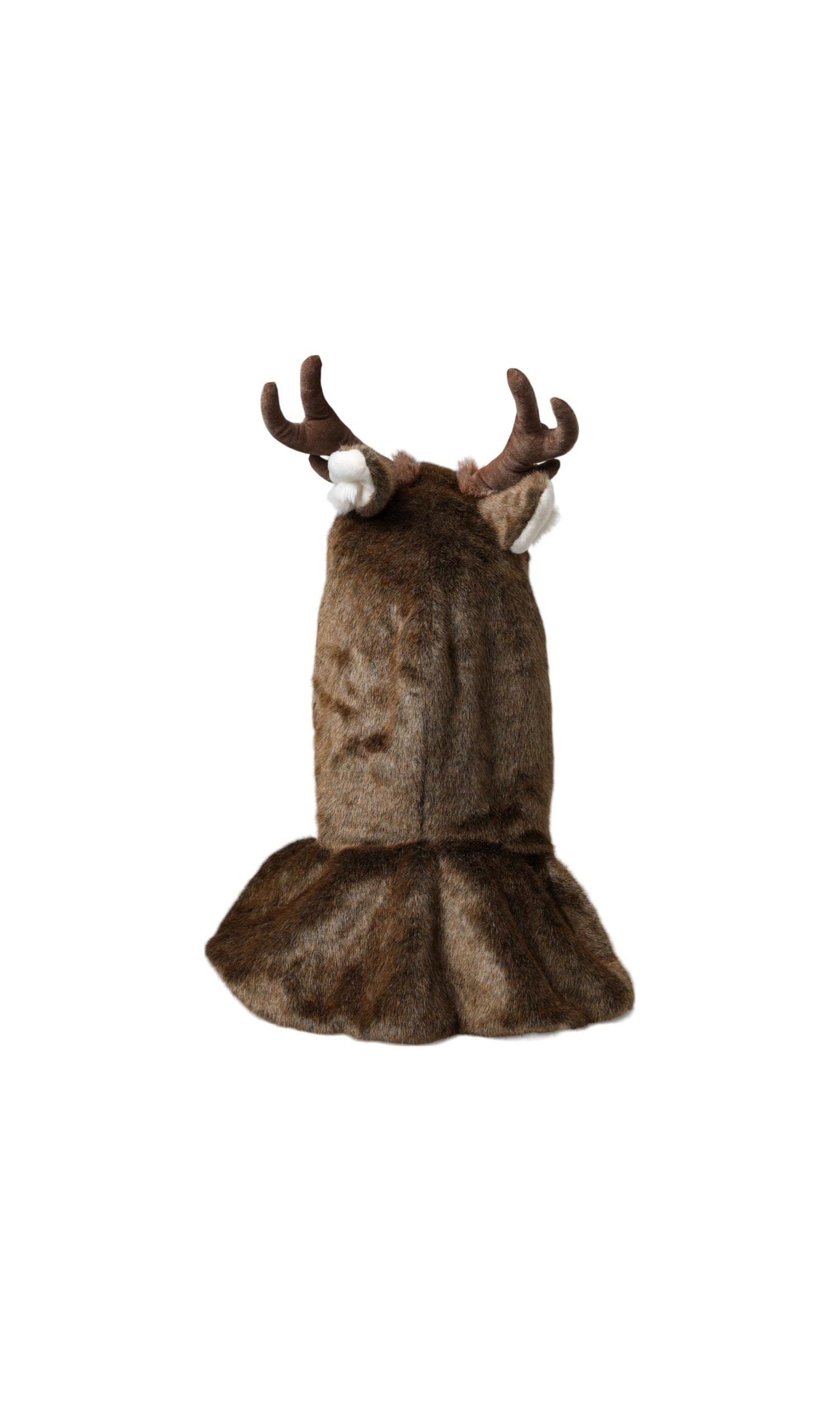 Dolce & Gabbana Deer Faux Fur Whole Head Brown Hat Glam Steals