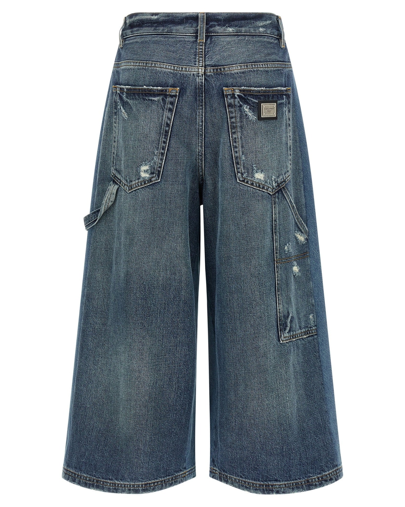 Dolce & Gabbana Denim Bermuda Shorts Glam Steals