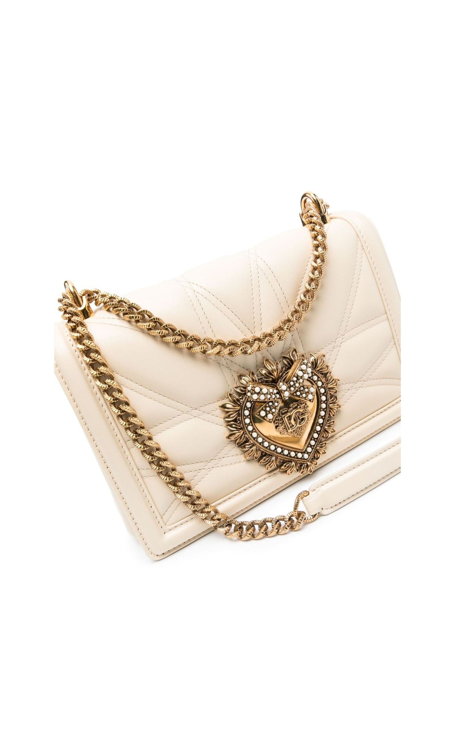 Dolce & Gabbana Devotion Medium Shoulder Bag Glam Steals