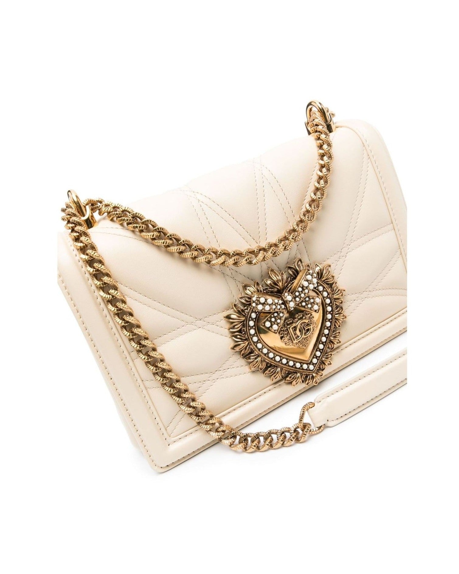 Dolce & Gabbana Devotion Medium Shoulder Bag Glam Steals
