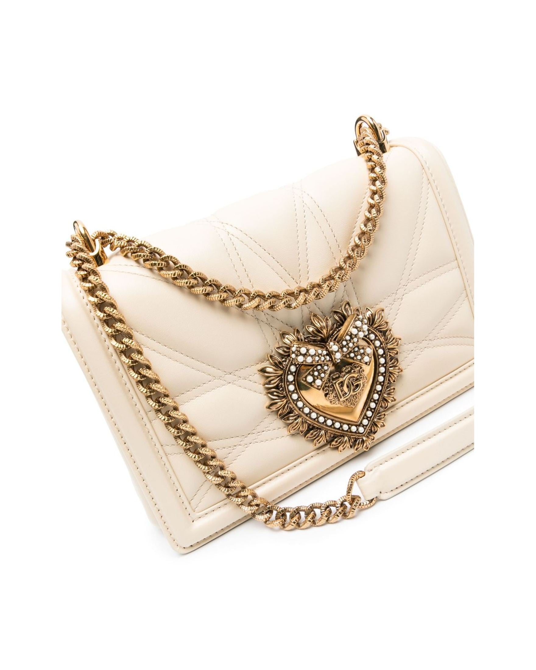 Dolce & Gabbana Devotion Medium Shoulder Bag Glam Steals