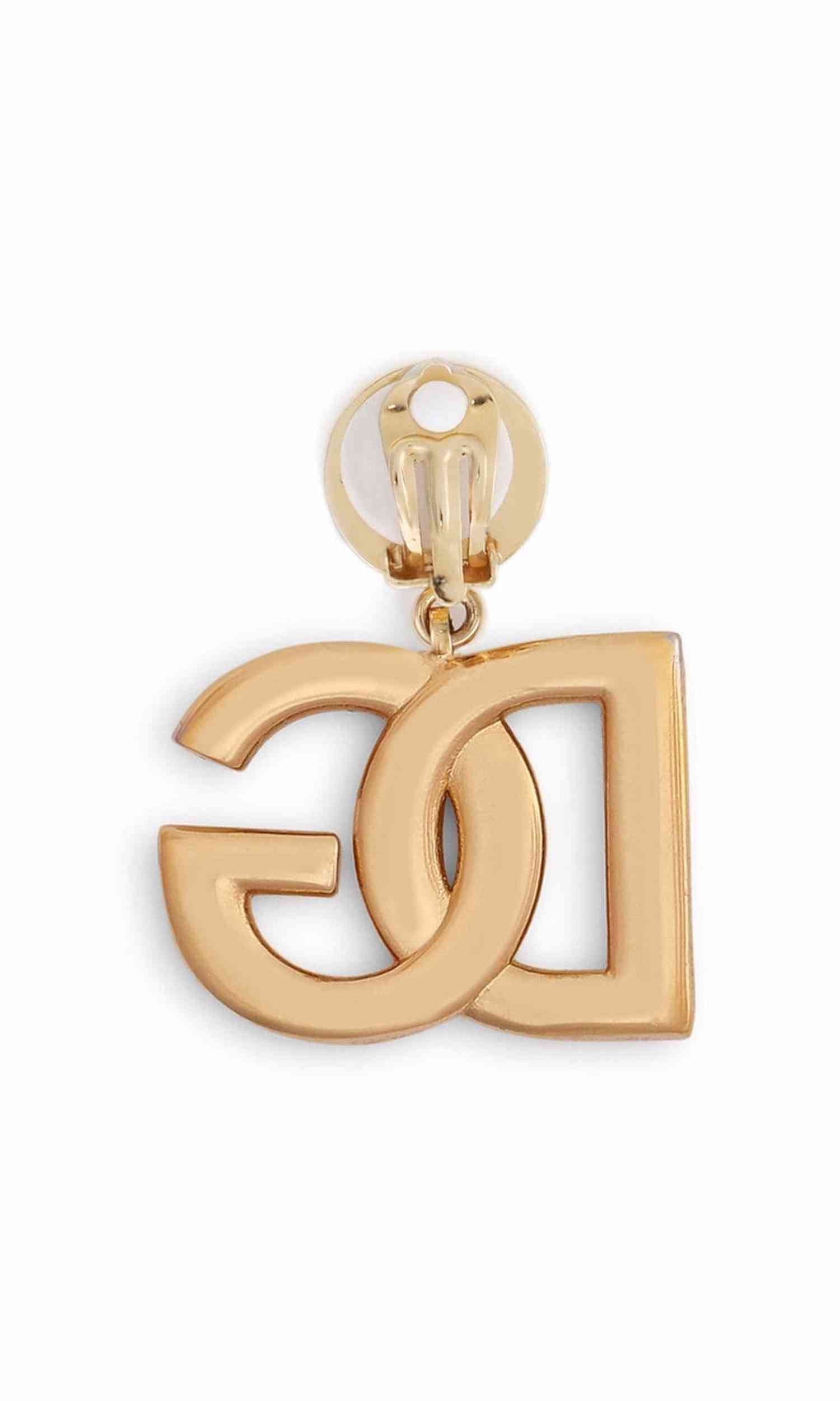 Dolce & Gabbana Dg Logo Earrings Glam Steals