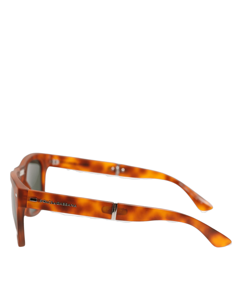 Dolce & Gabbana Dg6089 Havana Full Rim Round Lenses Foldable Sunglasses Glam Steals