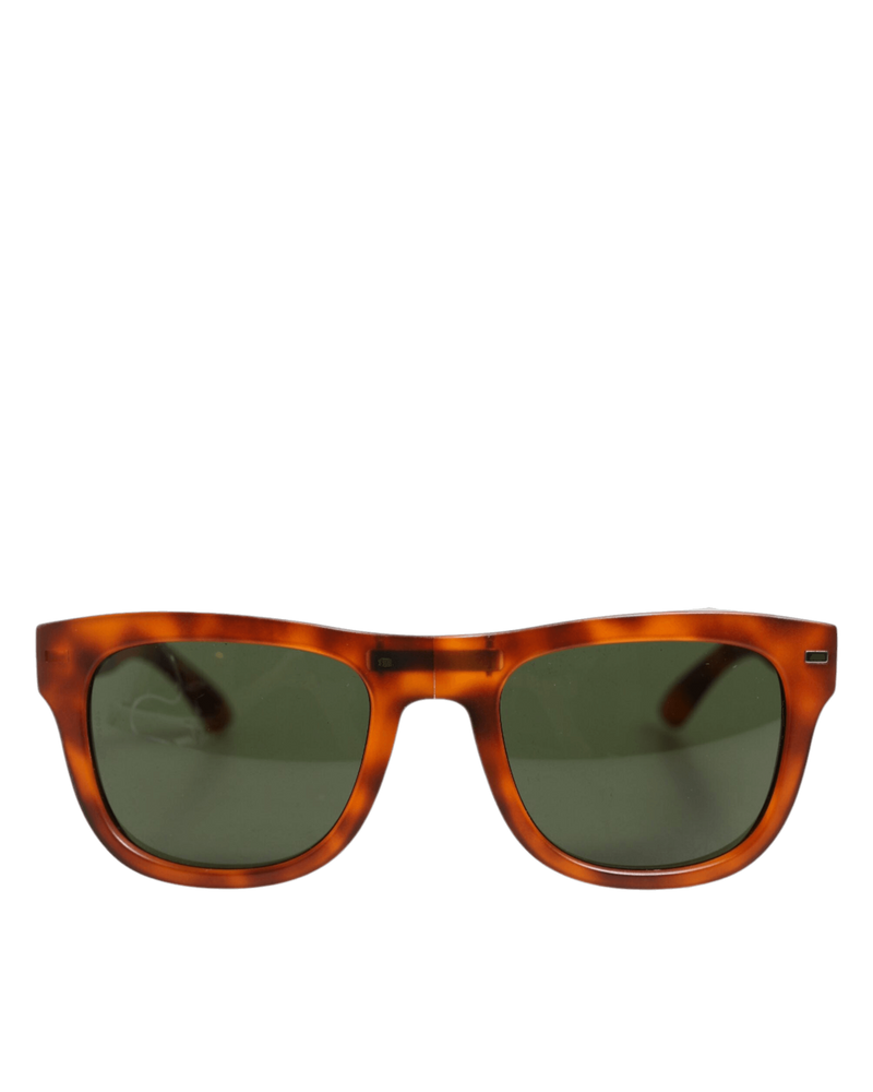 Dolce & Gabbana Dg6089 Havana Full Rim Round Lenses Foldable Sunglasses Glam Steals