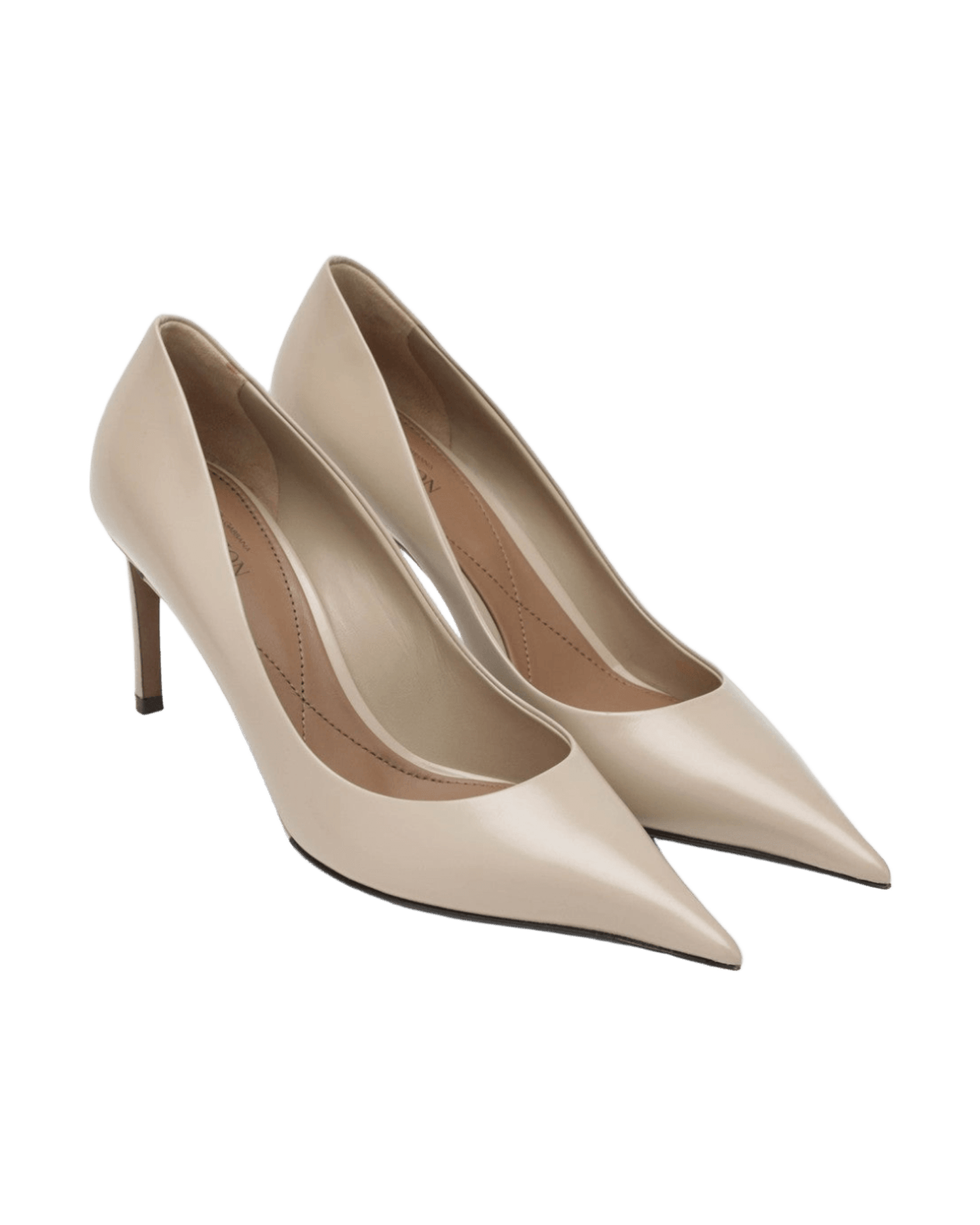 Dolce & Gabbana Dolce&Gabbana Beige Calfskin DéColleté Devotion