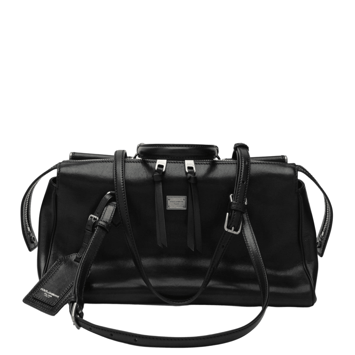 Dolce & Gabbana Dolce&Gabbana Black Vittoria leather bag Glam Steals