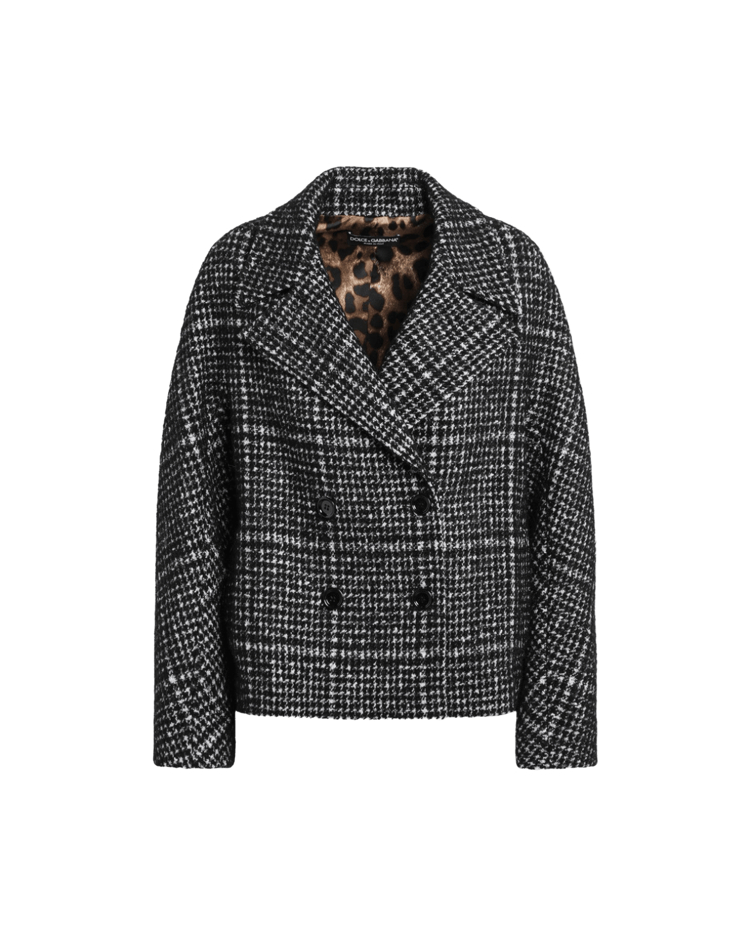 Dolce & Gabbana Dolce&Gabbana Black/White Houndstooth Jacket