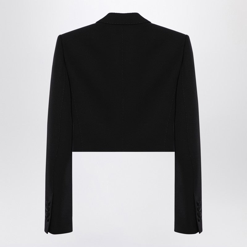 Dolce & Gabbana Dolce&Gabbana Spencer black wool gabardine tuxedo