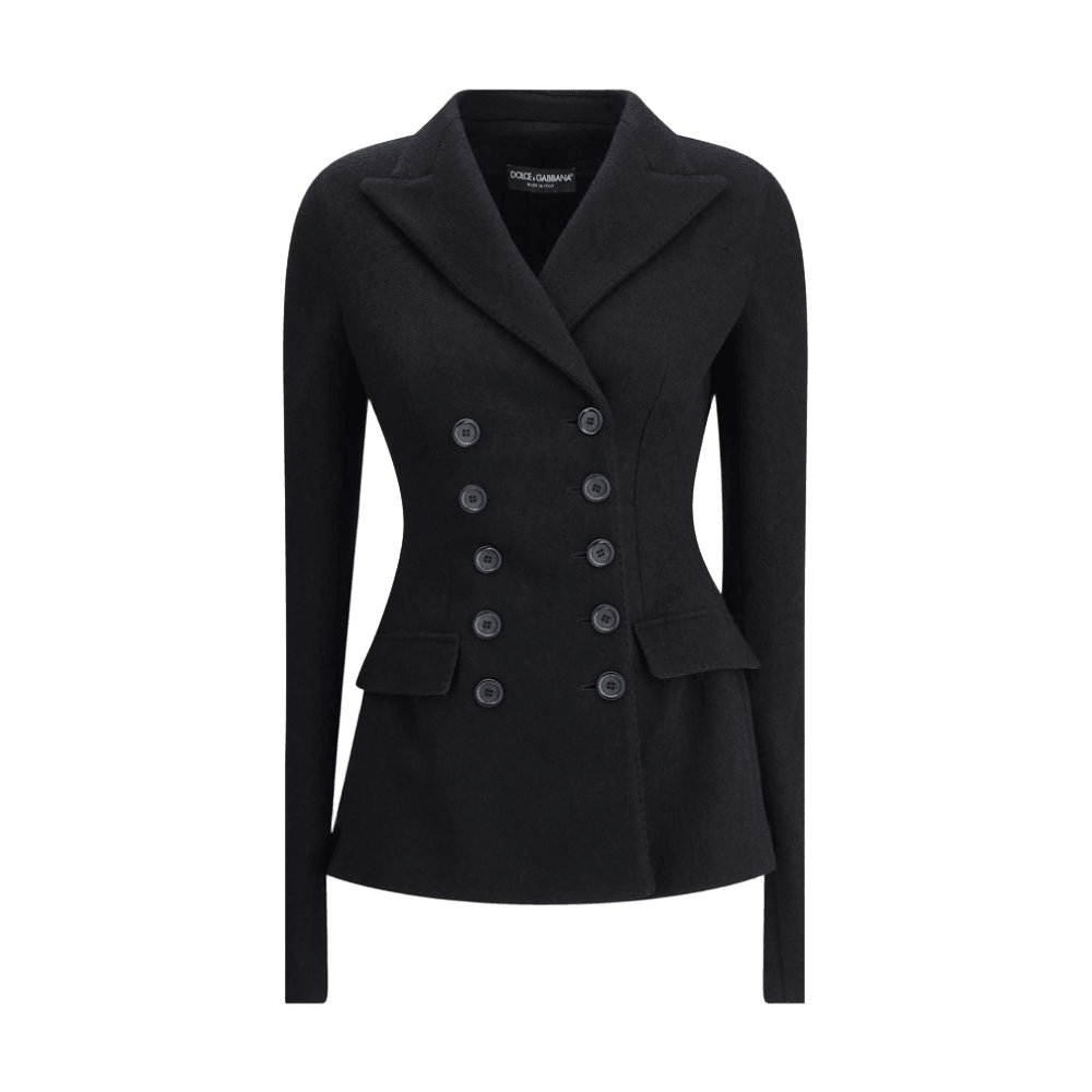 Dolce & Gabbana Double-Breasted Jacket in Wool