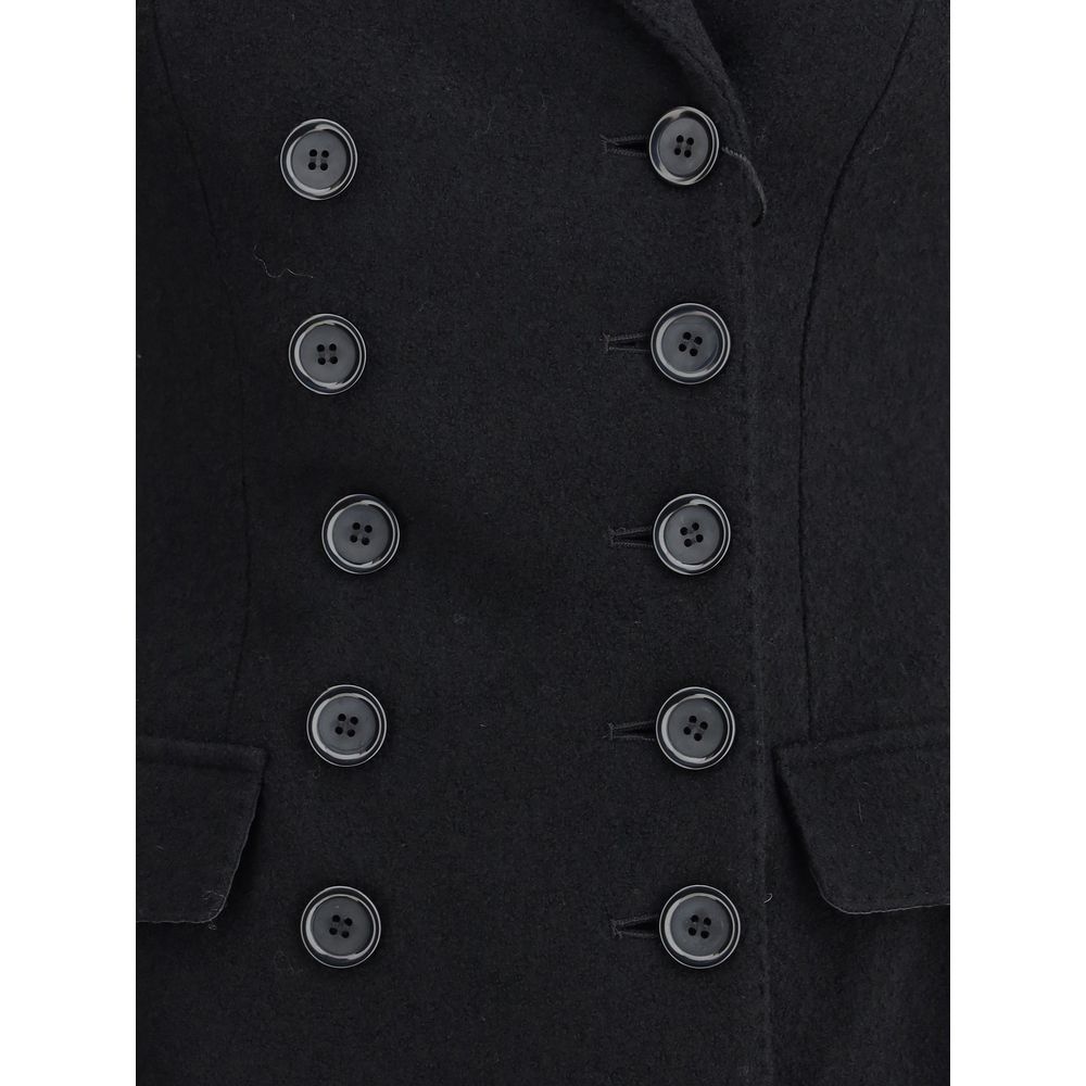 Dolce & Gabbana Double-Breasted Jacket in Wool Glam Steals