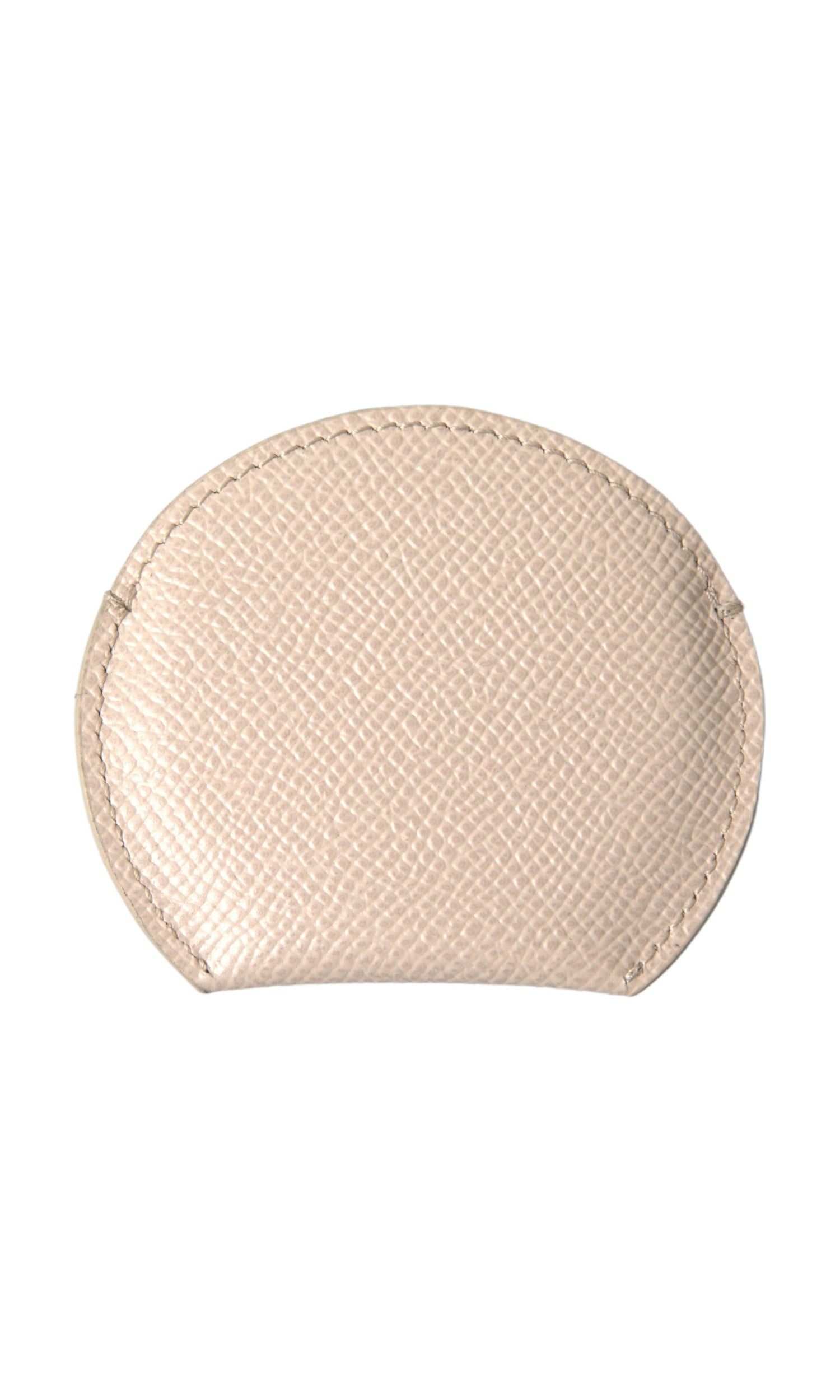 Dolce & Gabbana Elegant Calfskin Leather Hand Mirror Holder Glam Steals