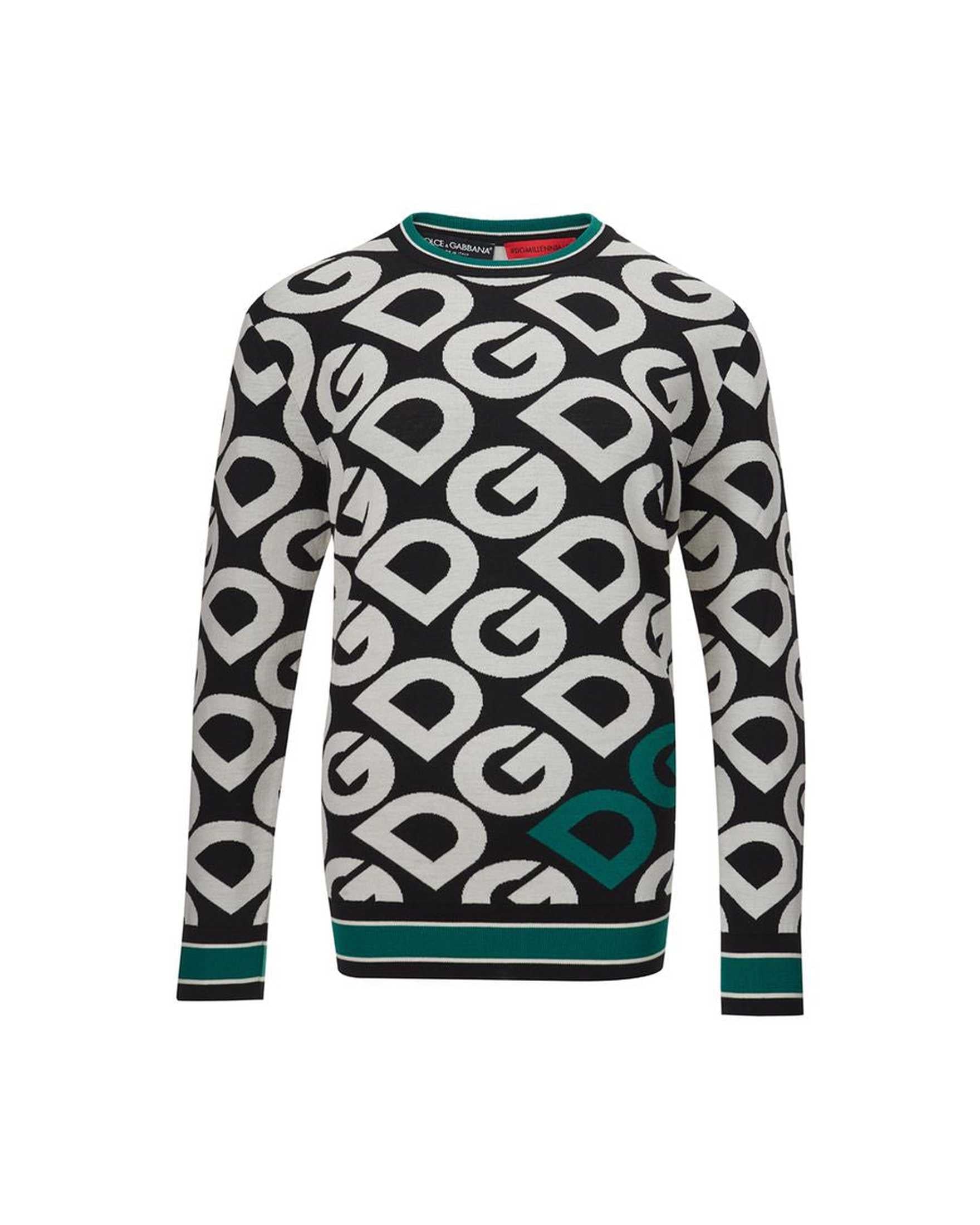 Dolce & Gabbana Elegant Cotton Sweater For Sophisticated Black Style Glam Steals