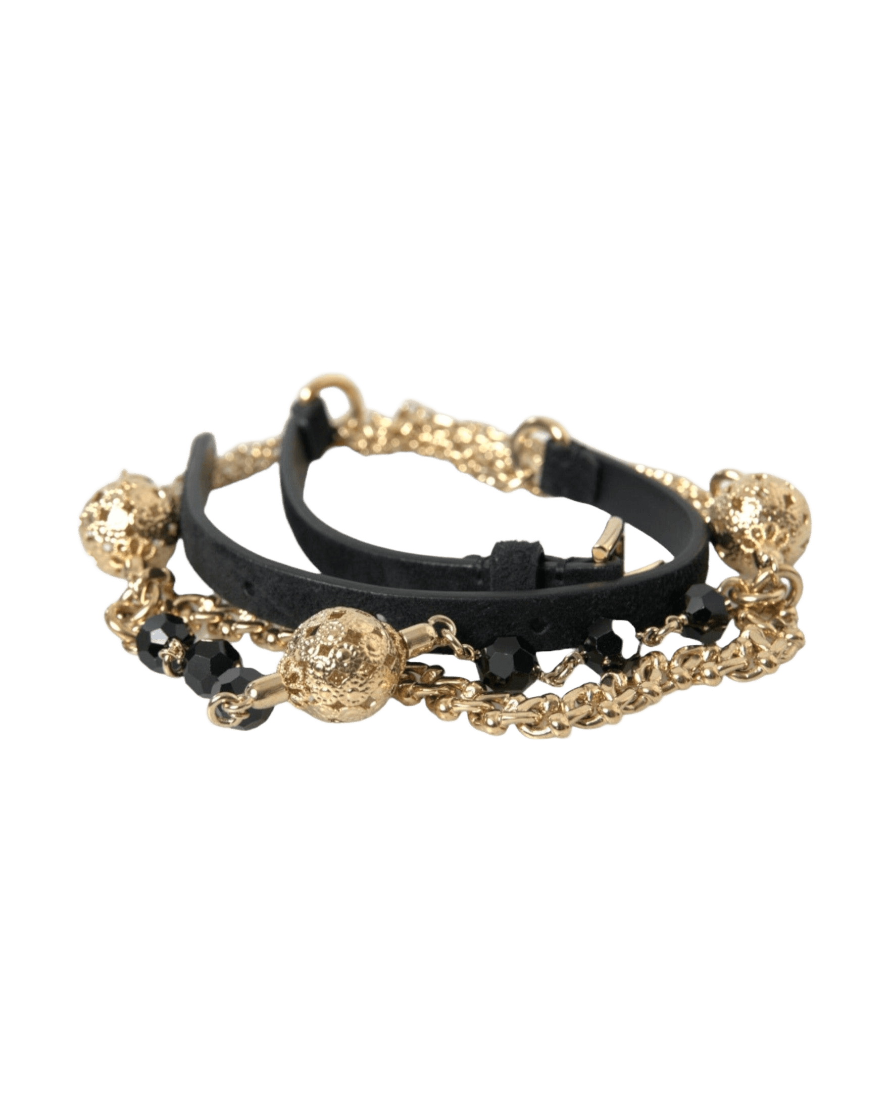 Dolce & Gabbana Elegant Crystal Bounce Leather Waist Belt Glam Steals
