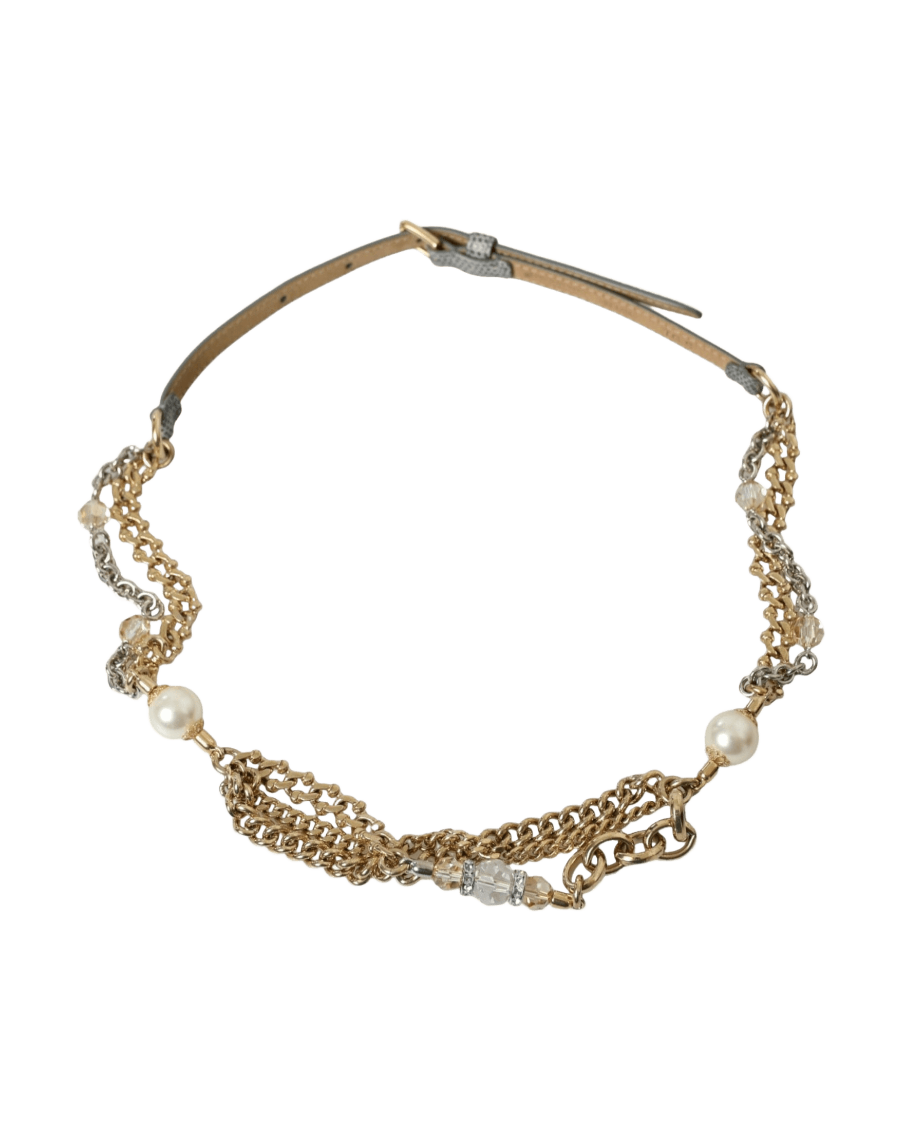 Dolce & Gabbana Elegant Crystal Bounce Waist Belt Glam Steals