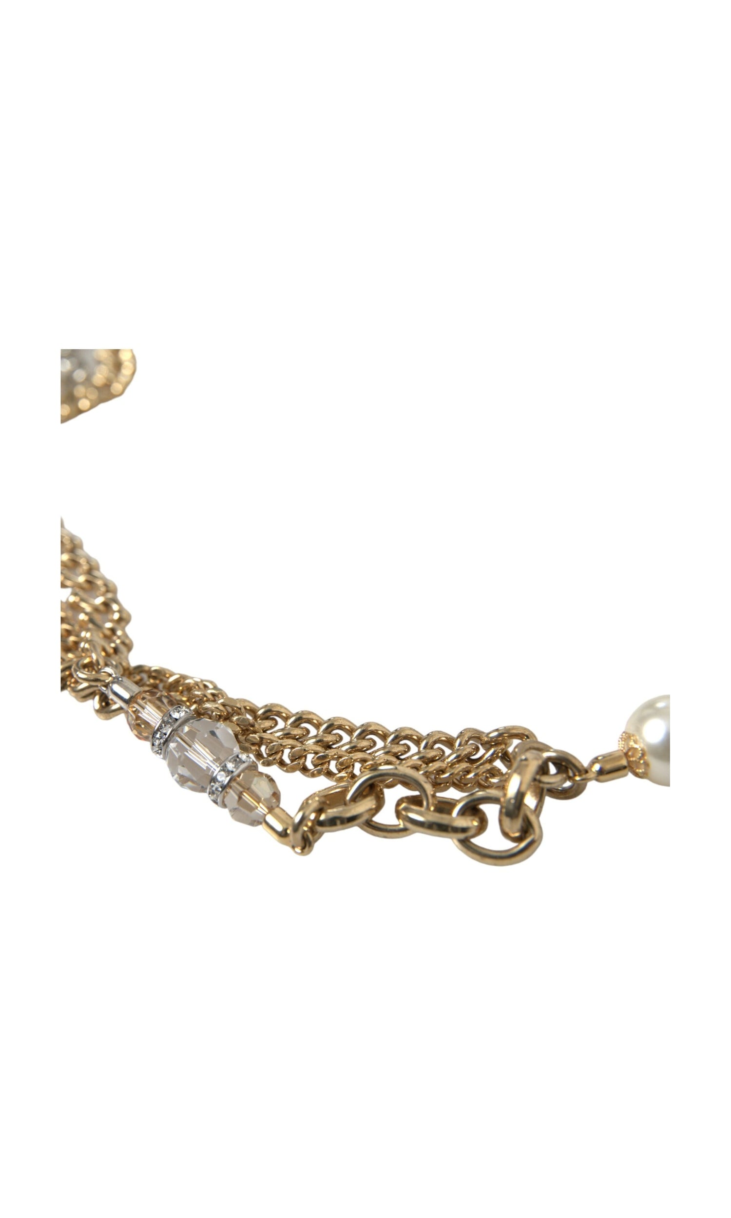 Dolce & Gabbana Elegant Crystal Bounce Waist Belt Glam Steals