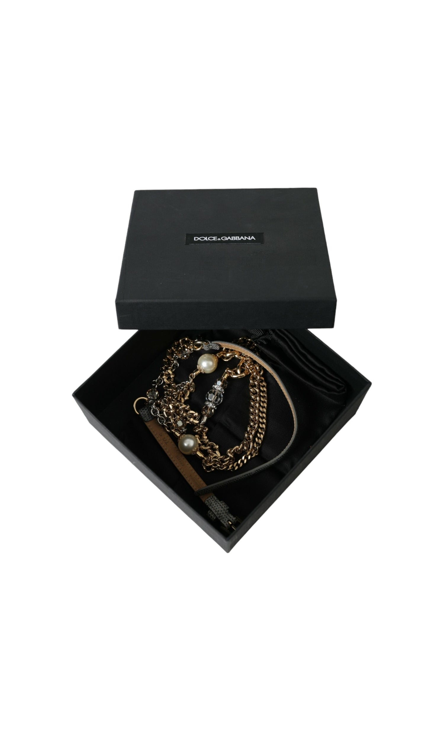 Dolce & Gabbana Elegant Crystal Bounce Waist Belt Glam Steals