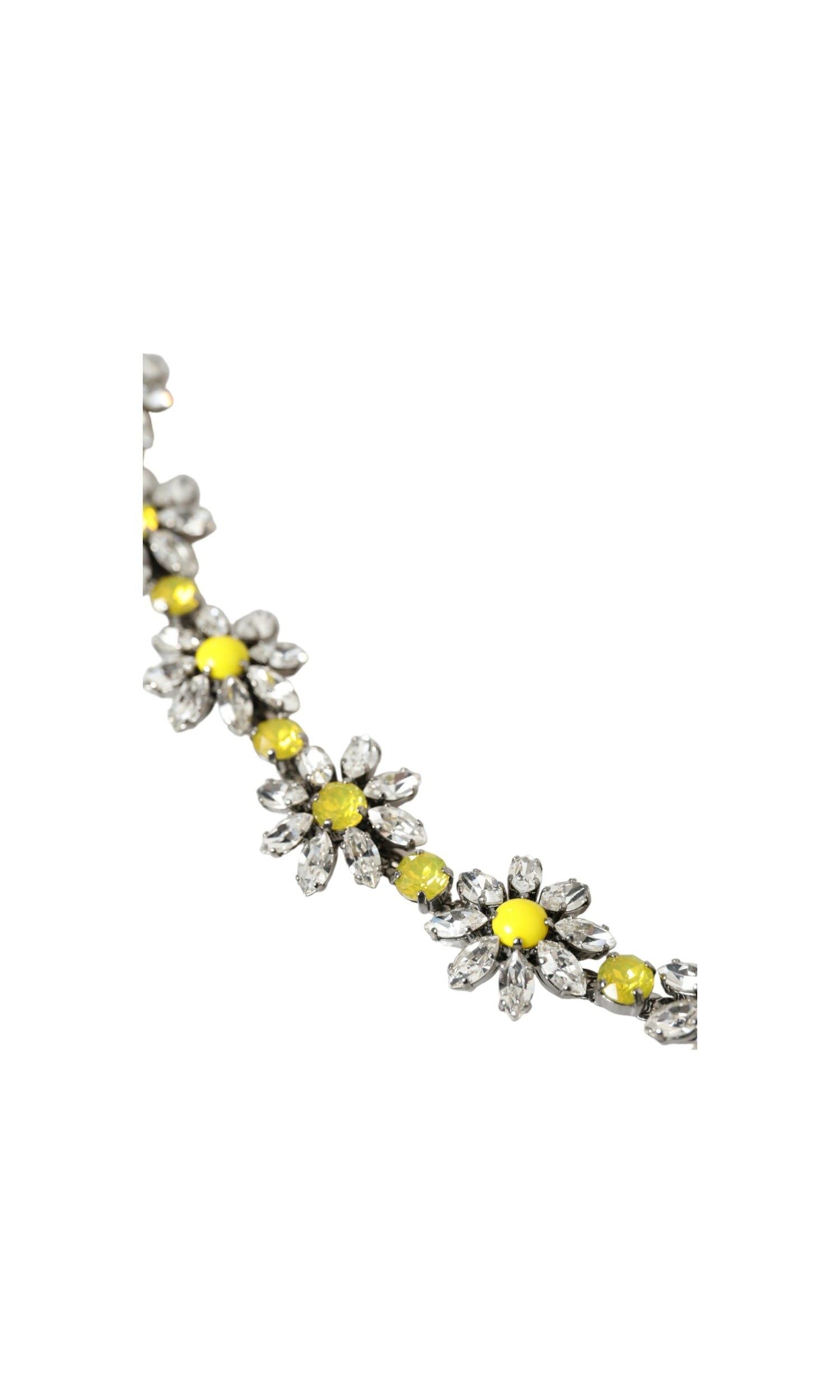 Dolce & Gabbana Elegant Crystal-Embellished Leather Belt Glam Steals