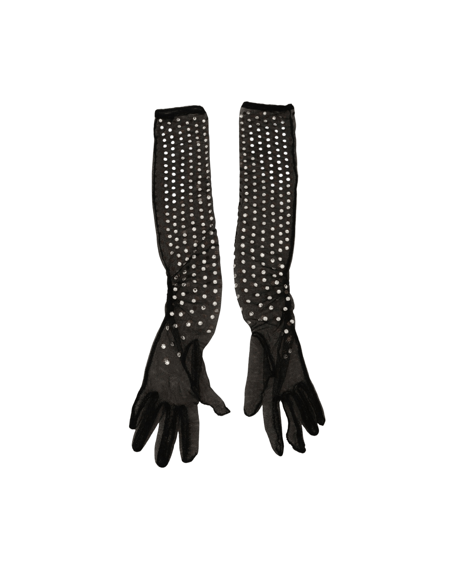 Dolce & Gabbana Elegant Elbow Length Black Gloves Glam Steals
