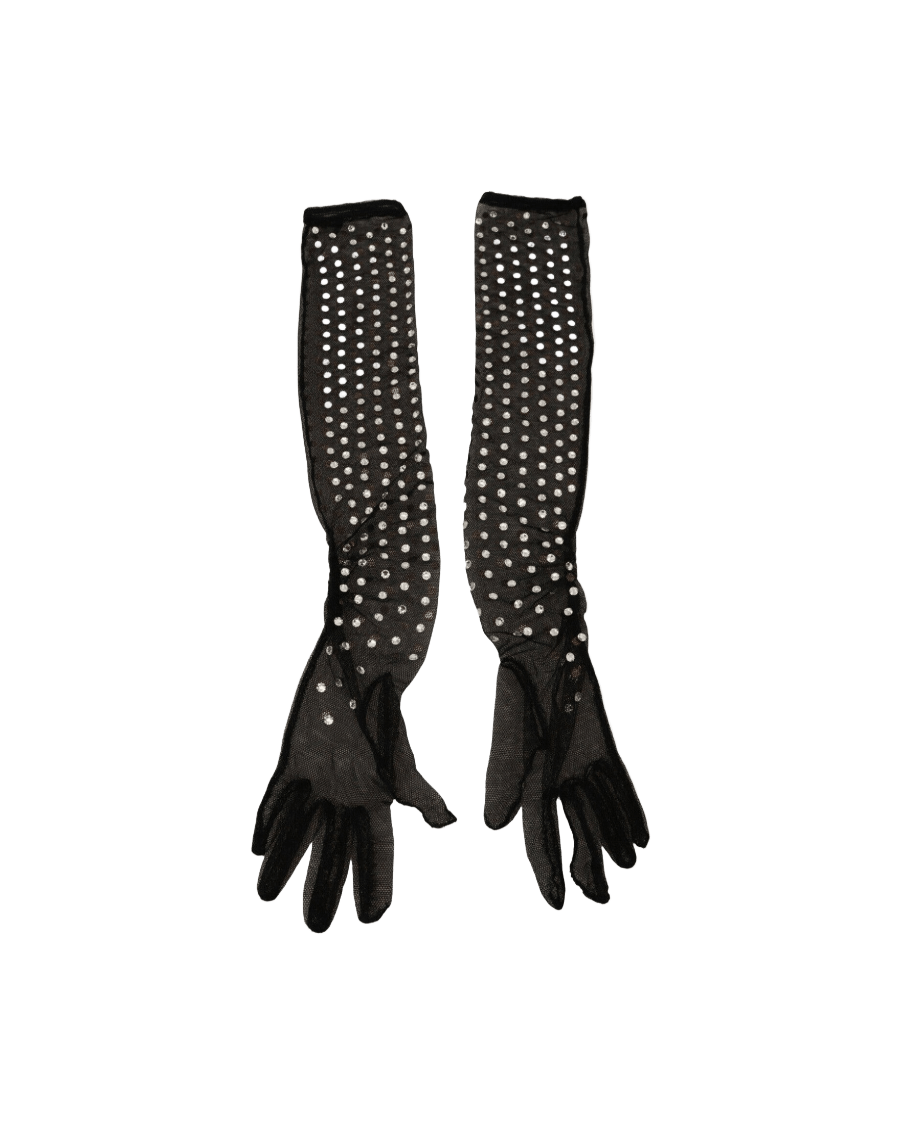 Dolce & Gabbana Elegant Elbow Length Black Gloves Glam Steals