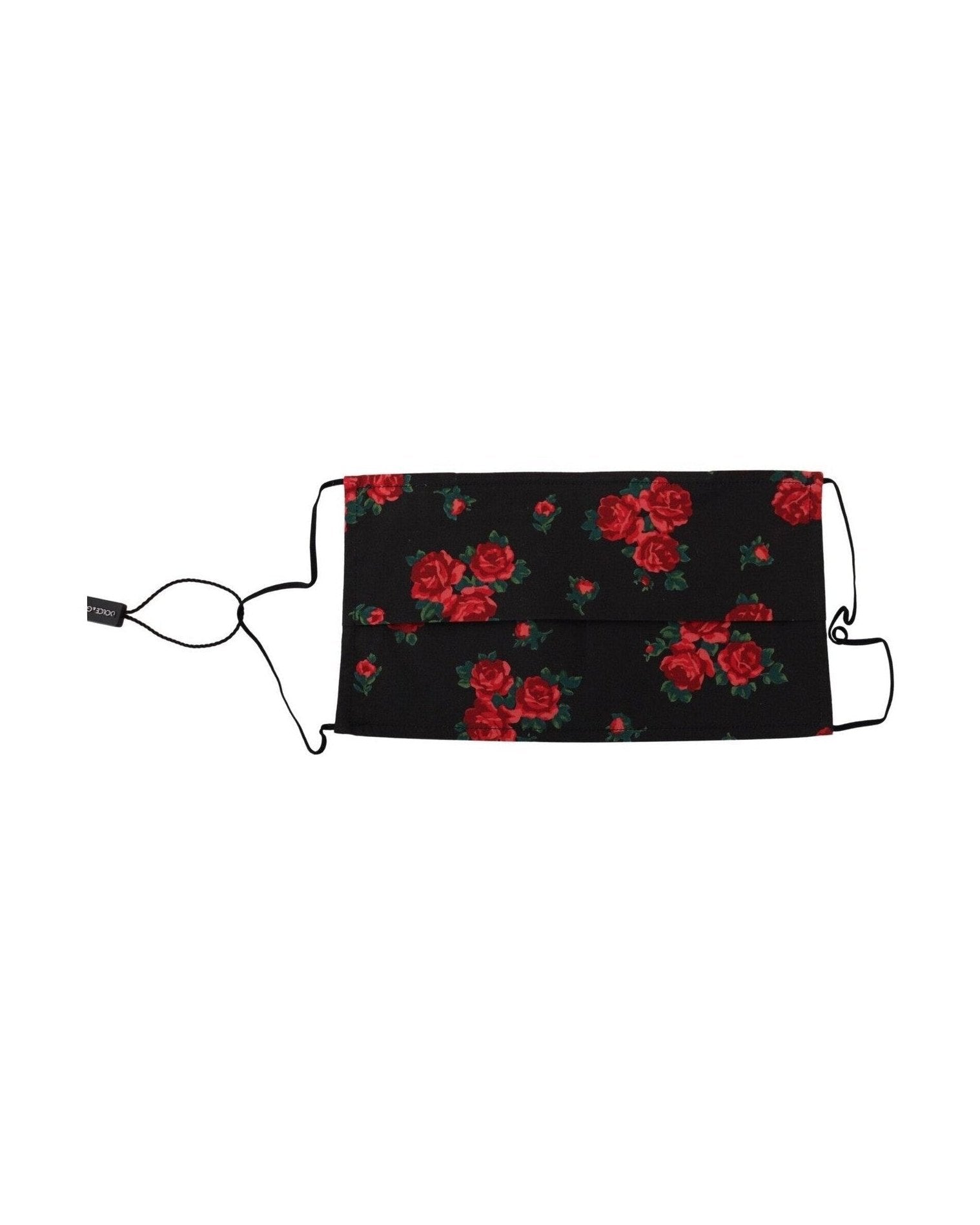 Dolce & Gabbana Elegant Floral Cotton Pleated Face Mask Glam Steals