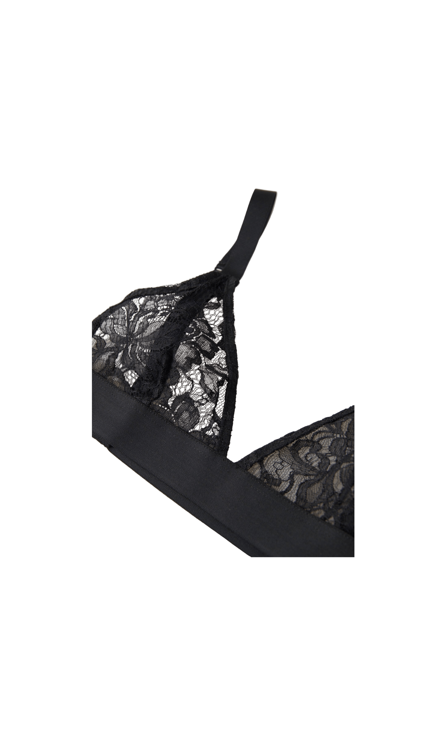 Dolce & Gabbana Elegant Floral Lace Stretch Balconcino Bra Glam Steals