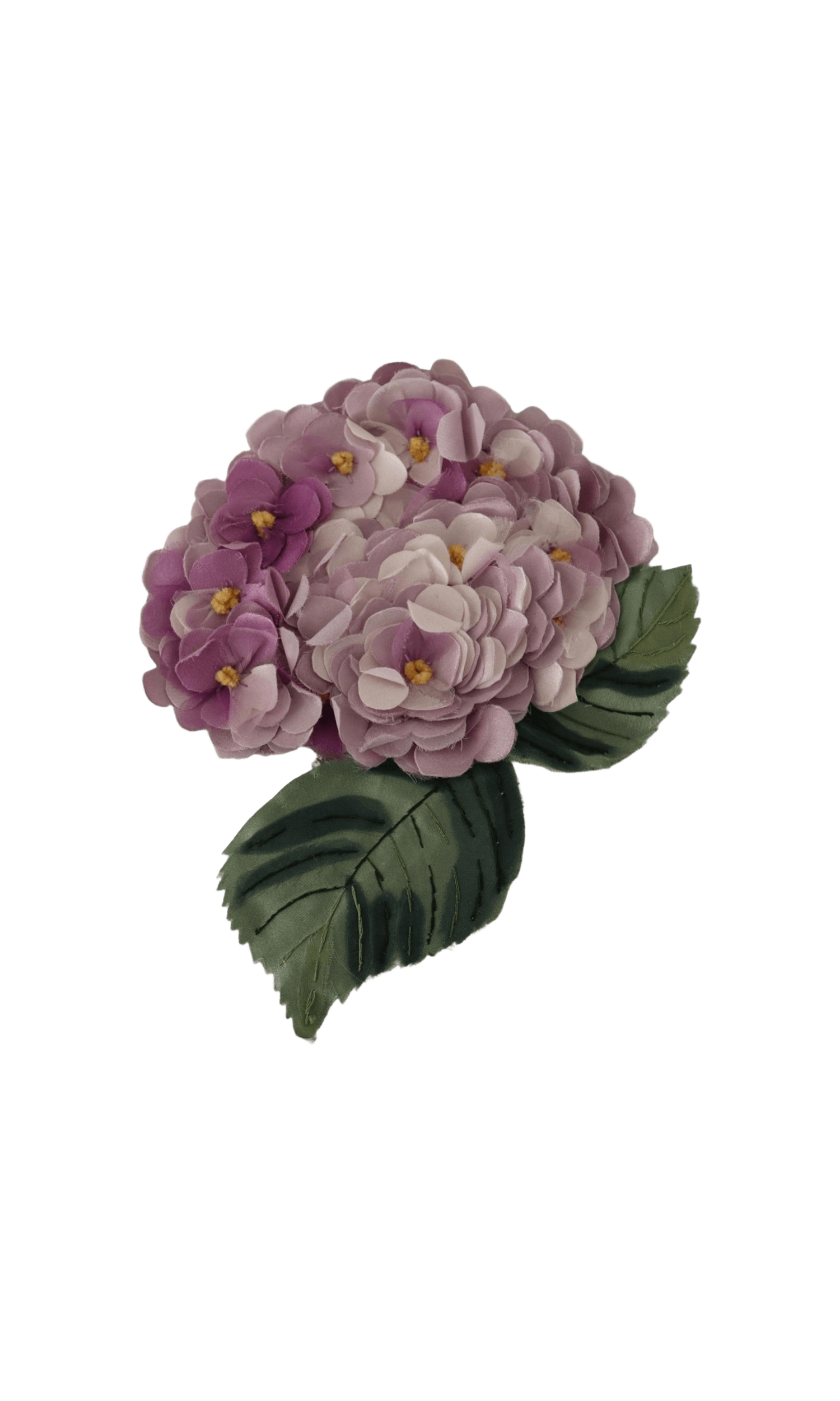 Dolce & Gabbana Elegant Floral Silk Blend Purple Brooch Glam Steals